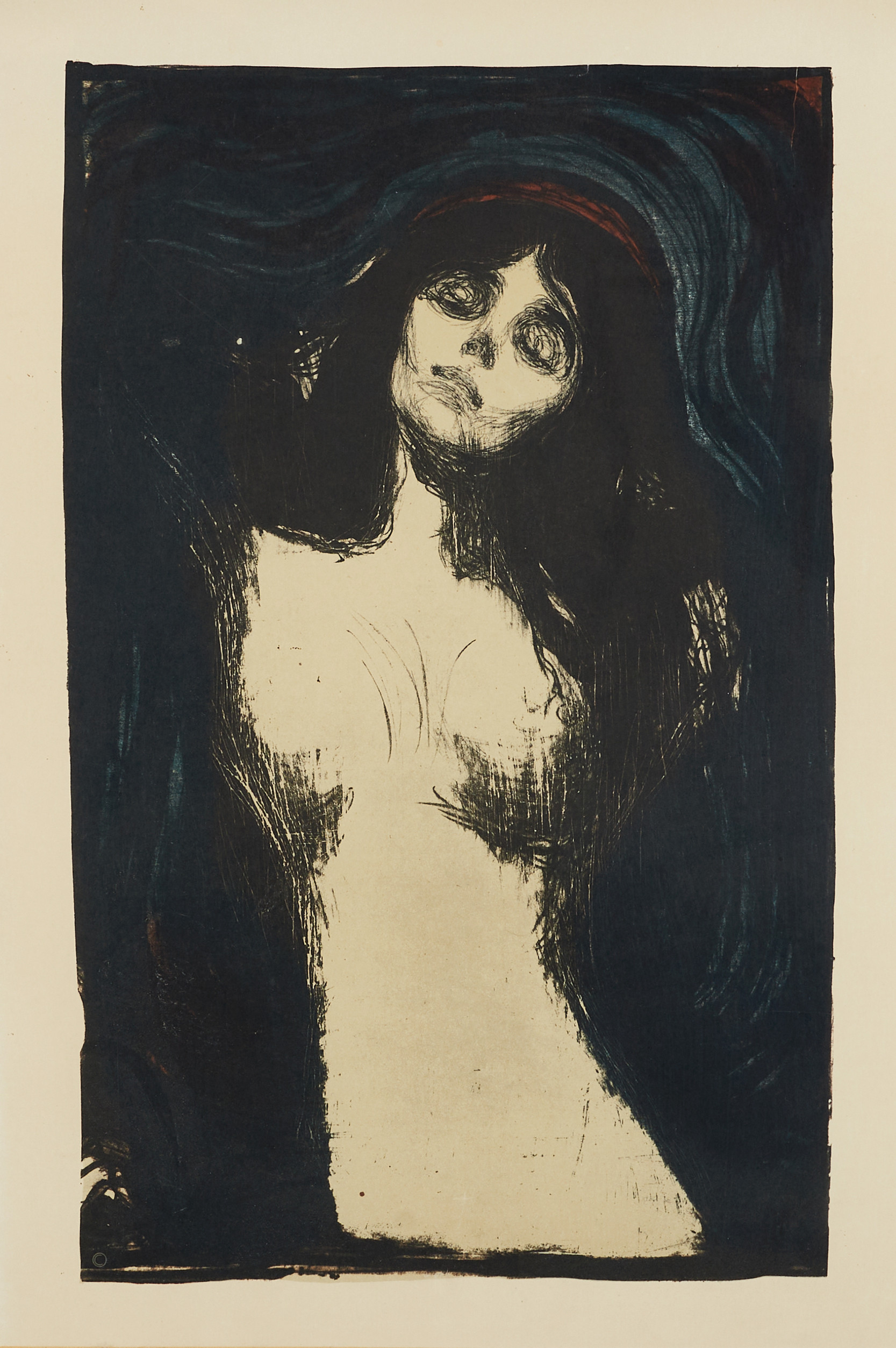 MUNCH, efter, "Madonna", affisch, 1980-tal.