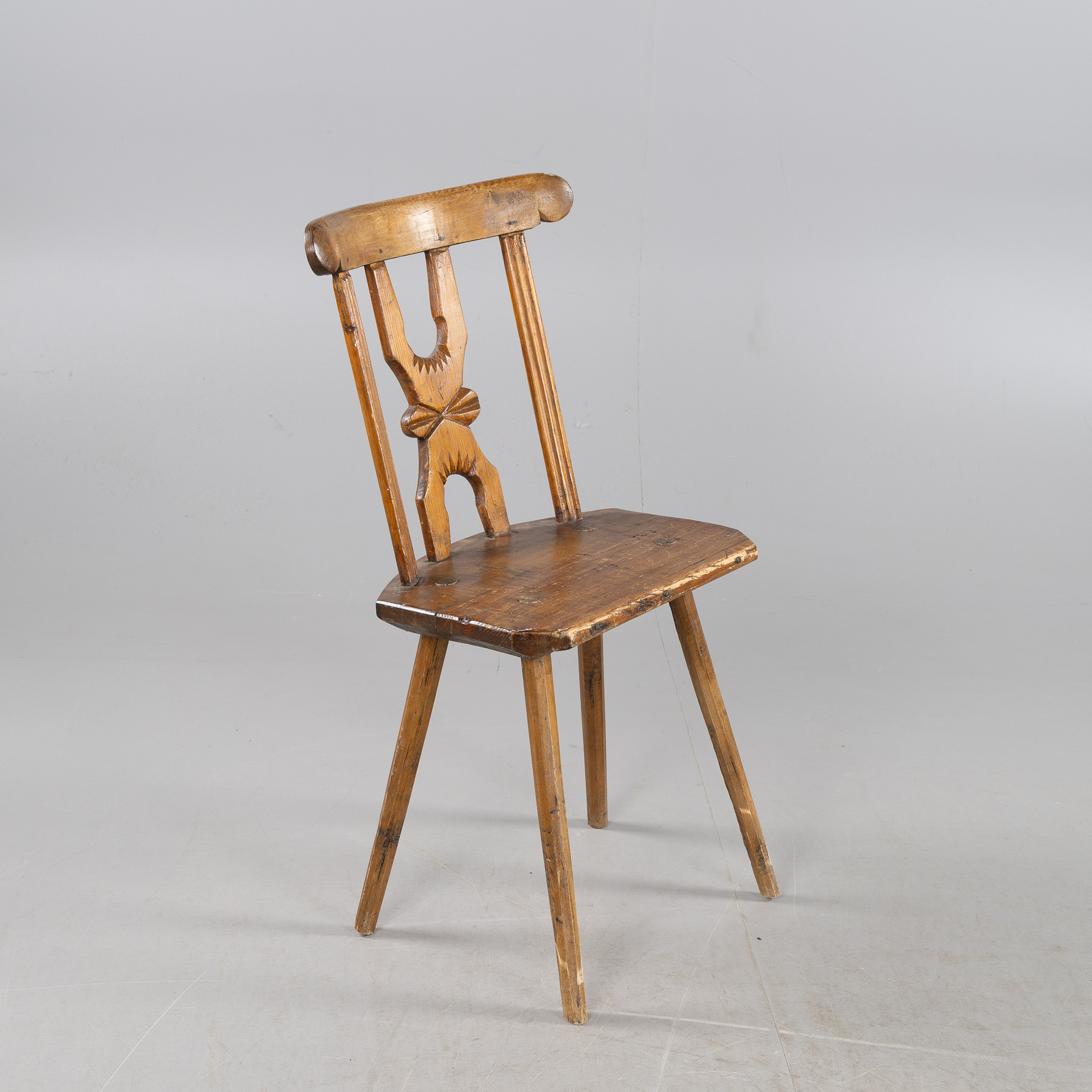 STOL, allmoge, fur och bok, 1800-tal.