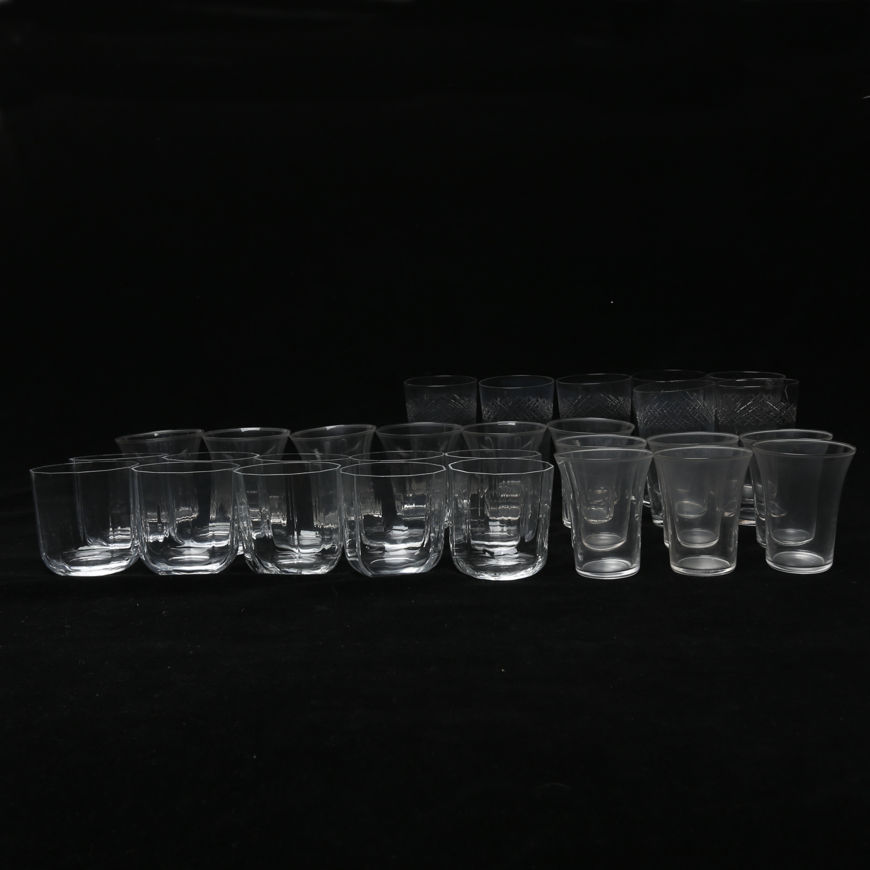SERVISGLAS, 29 st, olika sorter.