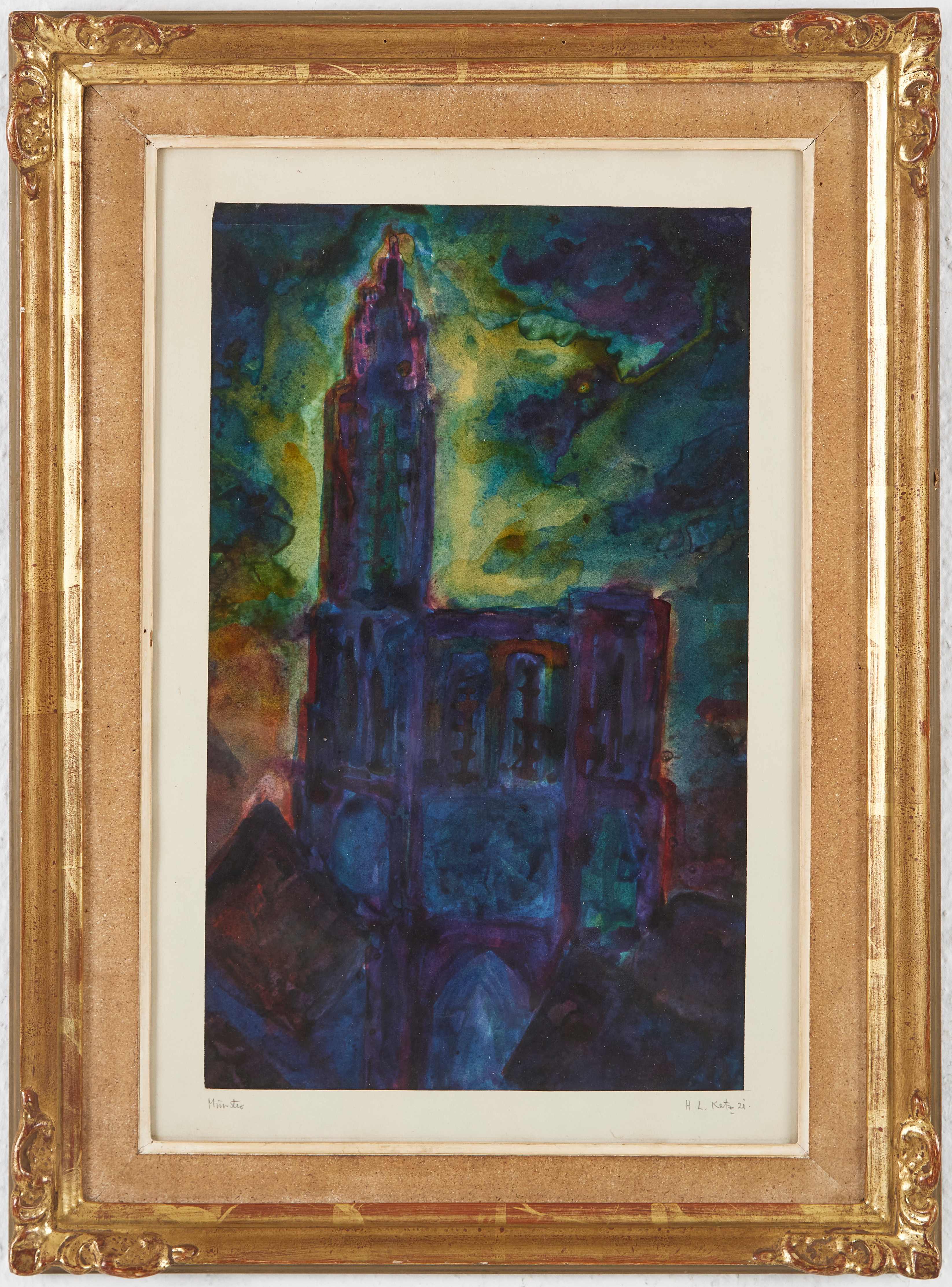 HANS LUDWIG KATZ (1882-1940). "Münster".