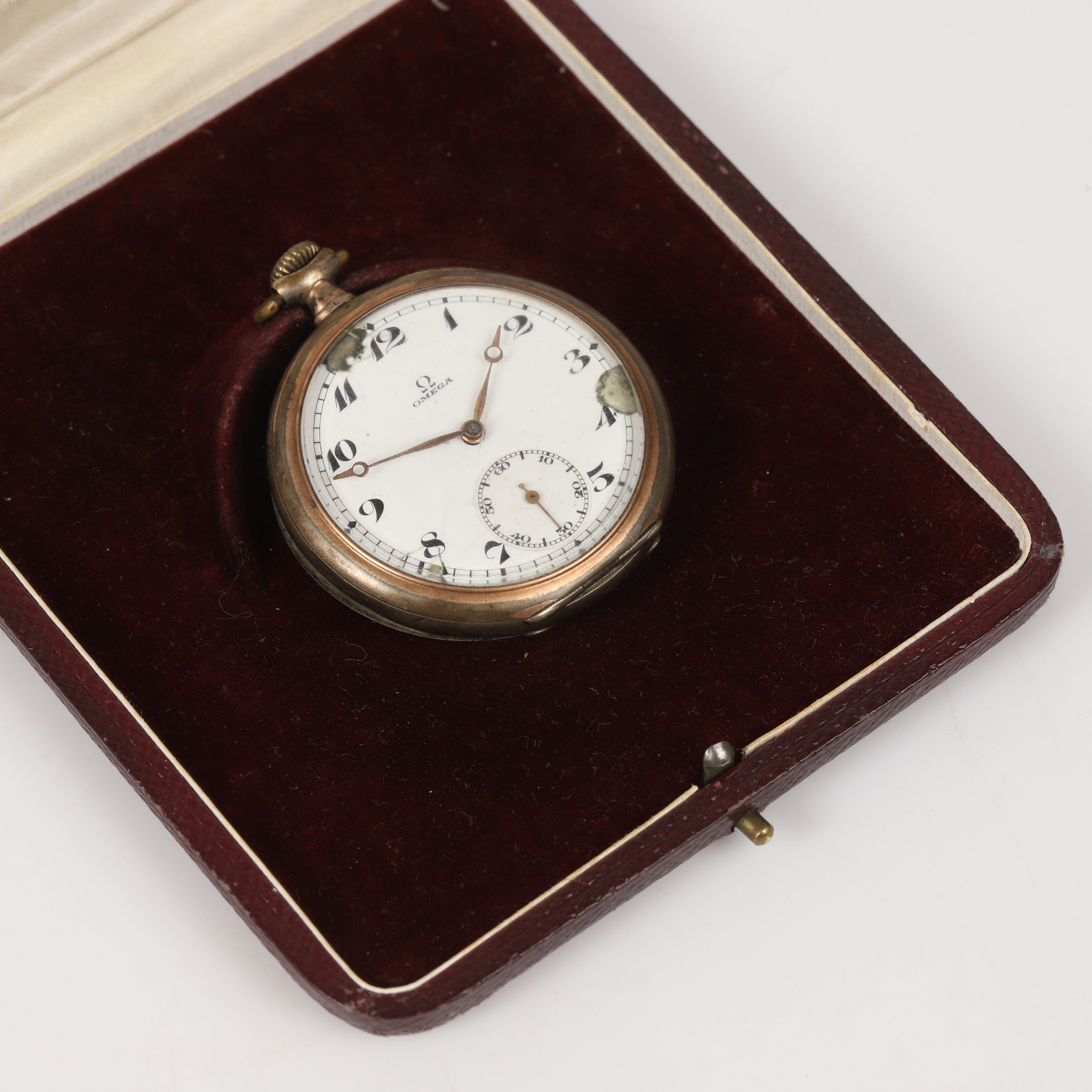 FICKUR, Omega, silver, 1923.
