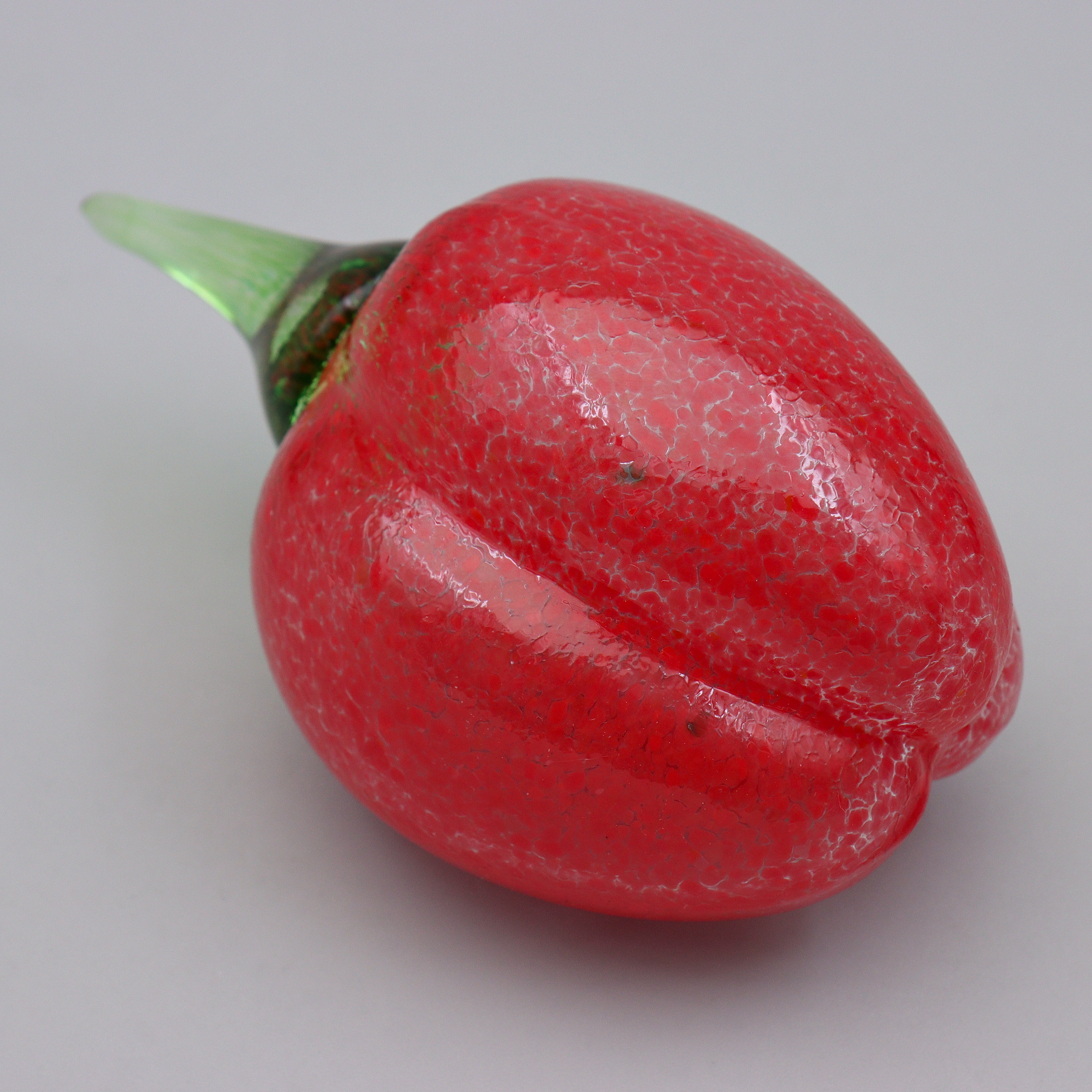 GUNNEL SAHLIN. "FRUTTERIA" GLASFRUKT "PAPRIKA" SIGNERAD, KOSTA BODA.