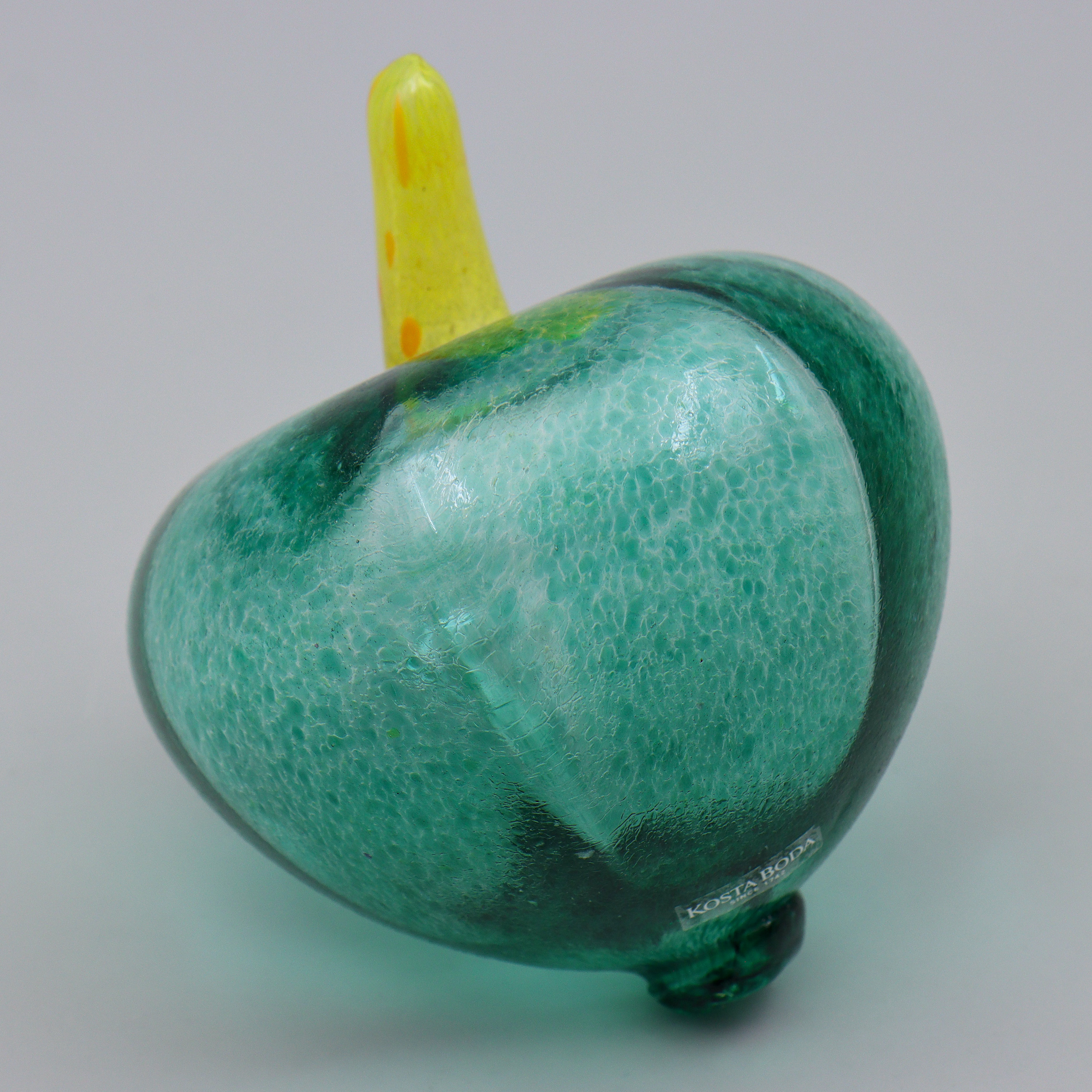 GUNNEL SAHLIN. "FRUTTERIA" GLASFRUKT, SIGNERAD, KOSTA BODA.
