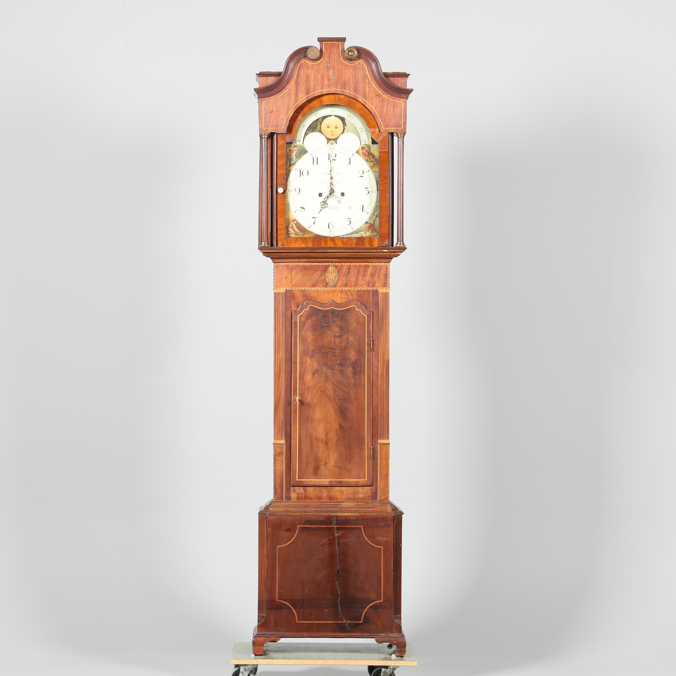 GOLVUR, 1800-tal, England, mahogny.