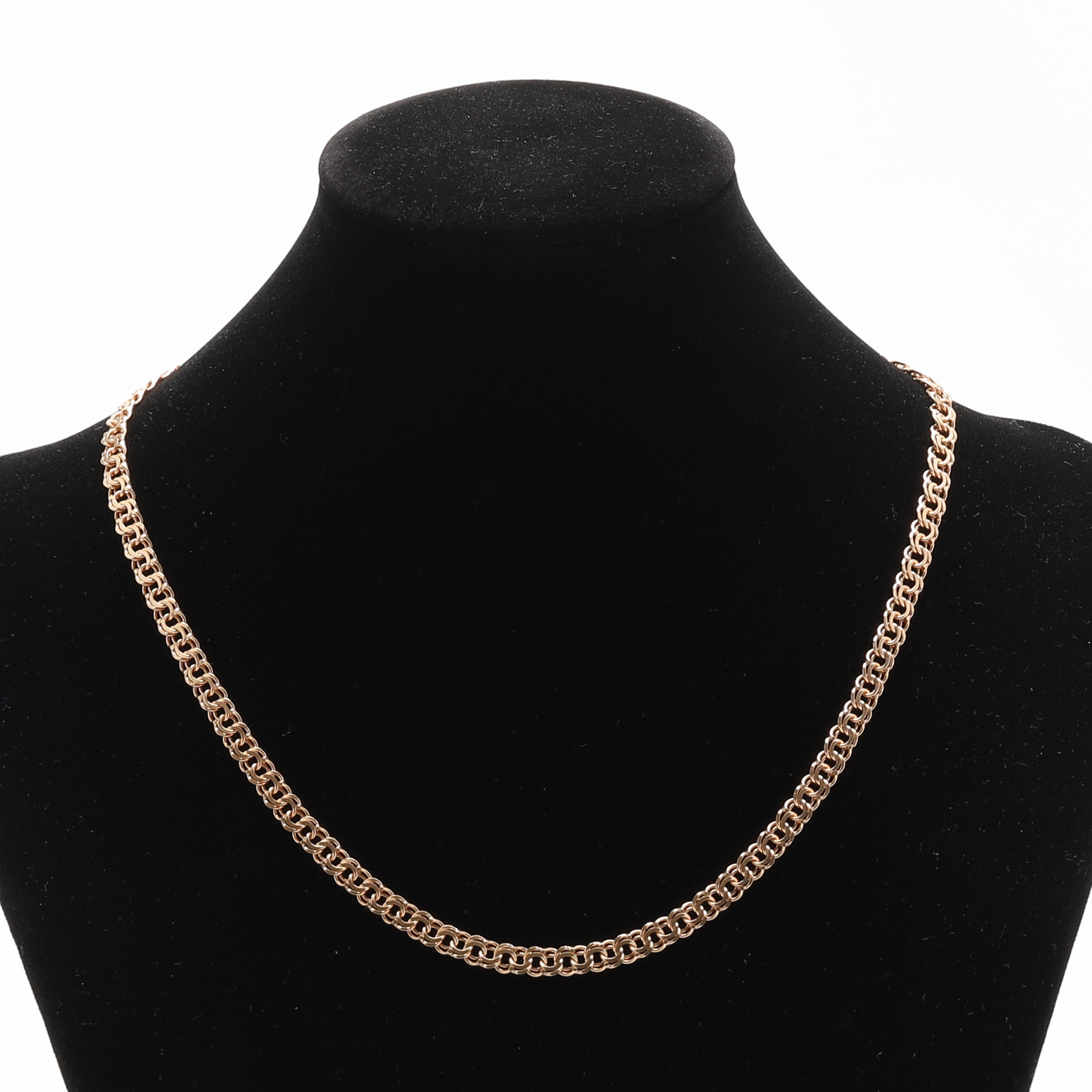 HALSBAND. 18K guld. Bismarck. Balestra, Italien. Vikt ca 20,1 gram.