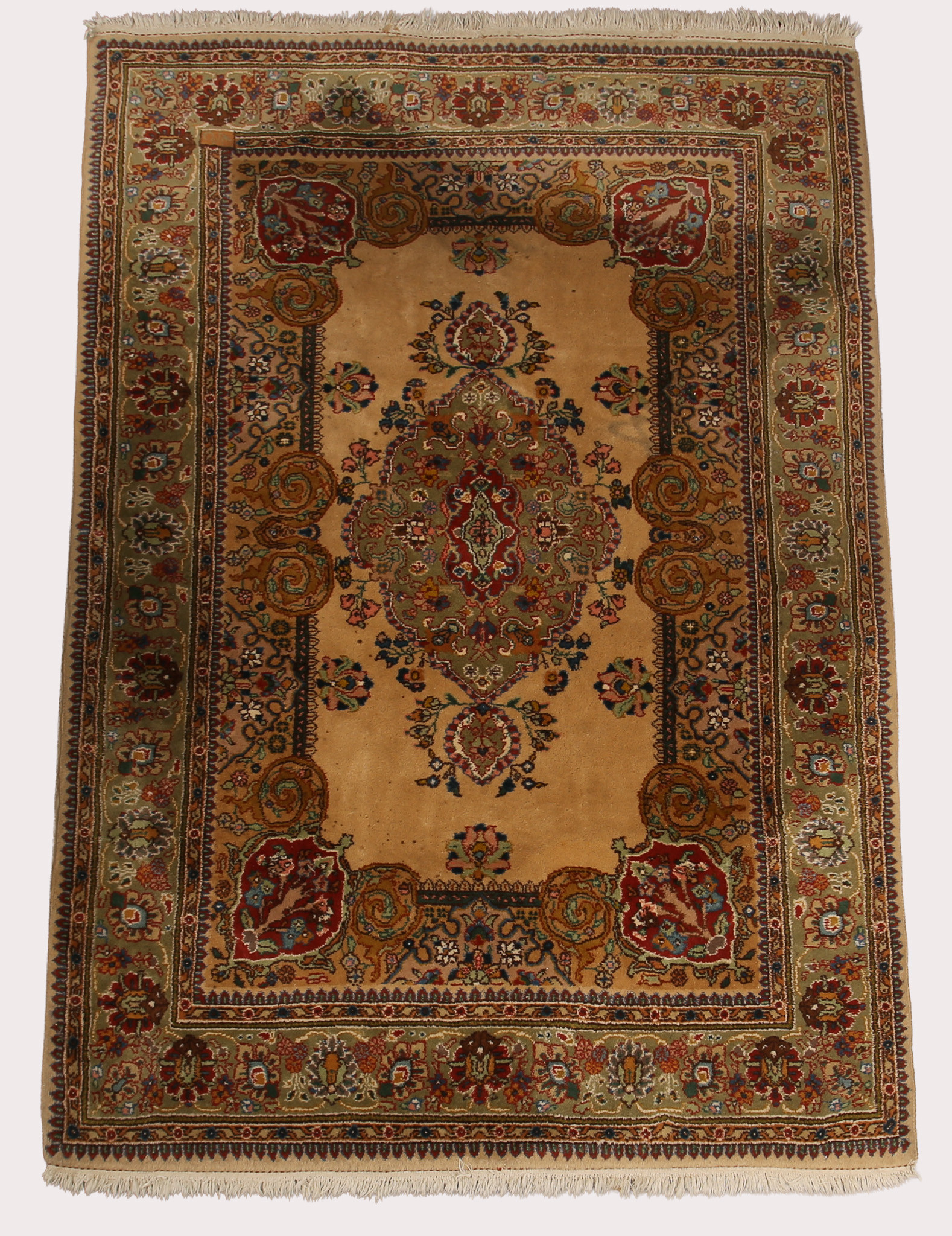 ORIENTALISK MATTA, Asporta, pastellfärger, Albanien. 1900-talets sista fjärdedel.