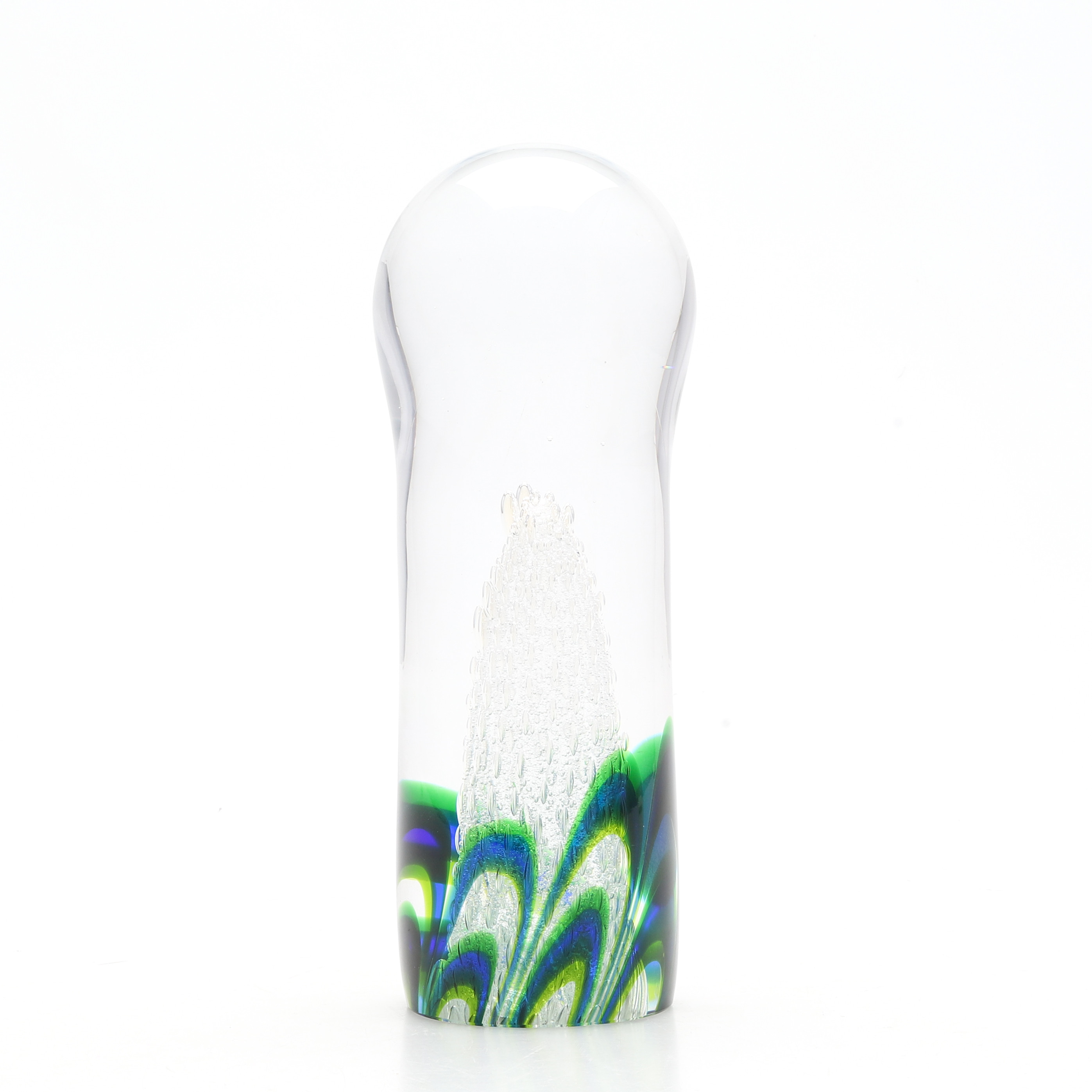 GÖRAN WÄRFF. Skulptur, glas. Unik, signerad. Kosta.