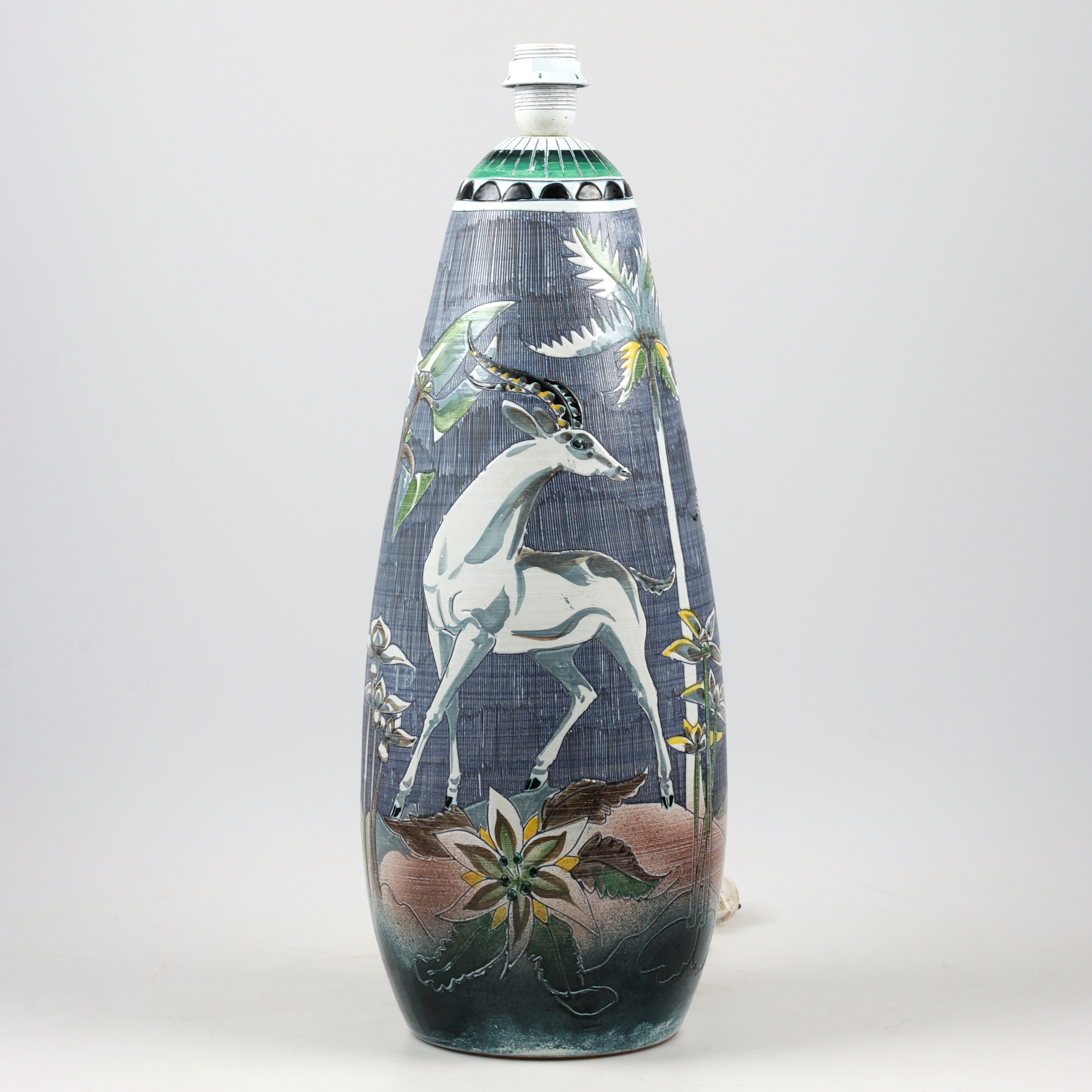 MARIAN ZAWADZKI. Golvlampa, Tilgmans, 1900-talets mitt.