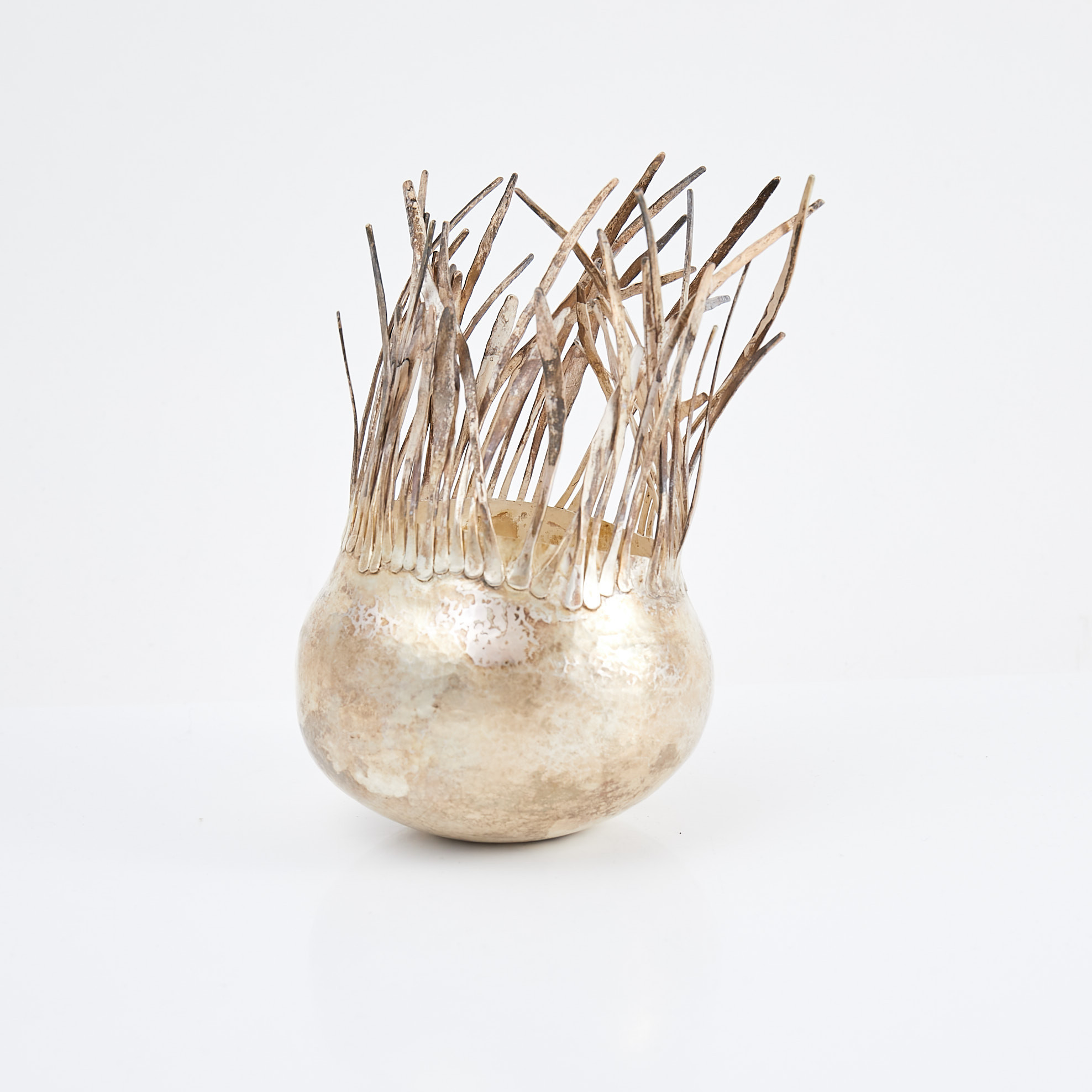 CHARLOTTE HEDBERG. Skulptur, sterlingsilver, Båstad.