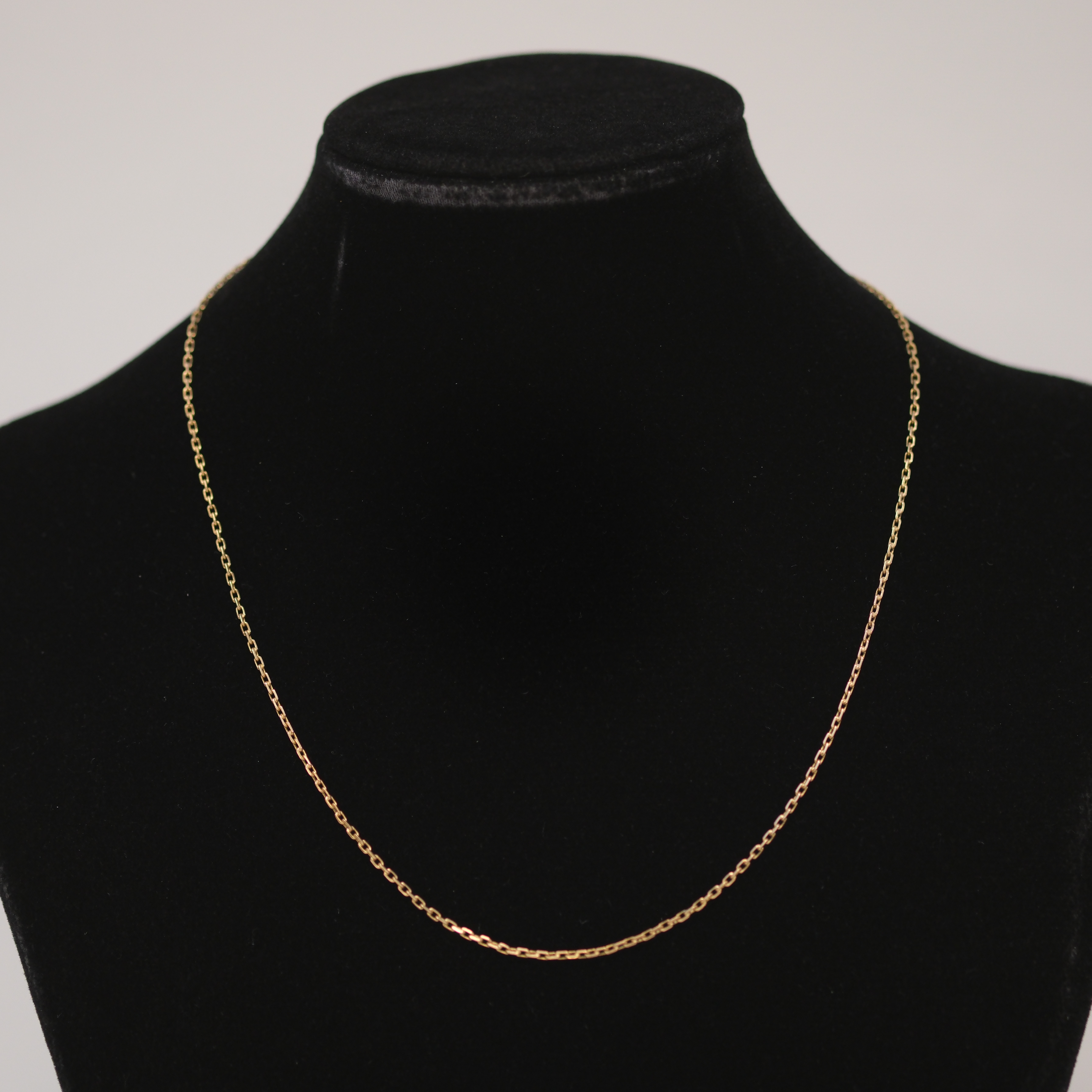 COLLIER, "ANKARKEDJA", 18K GULD.