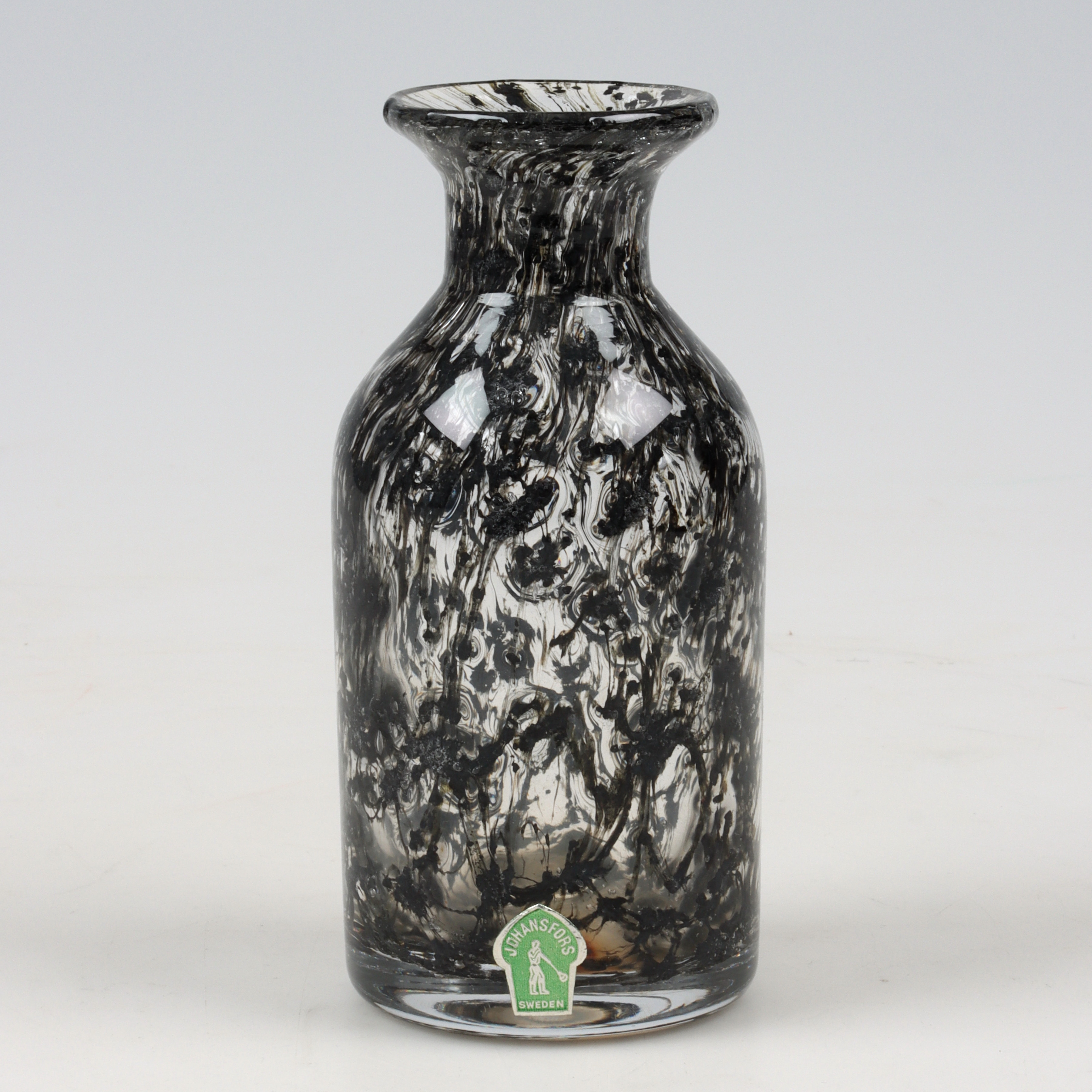 BENGT ORUP. Vas, "Stromboli", glas, Johansfors.