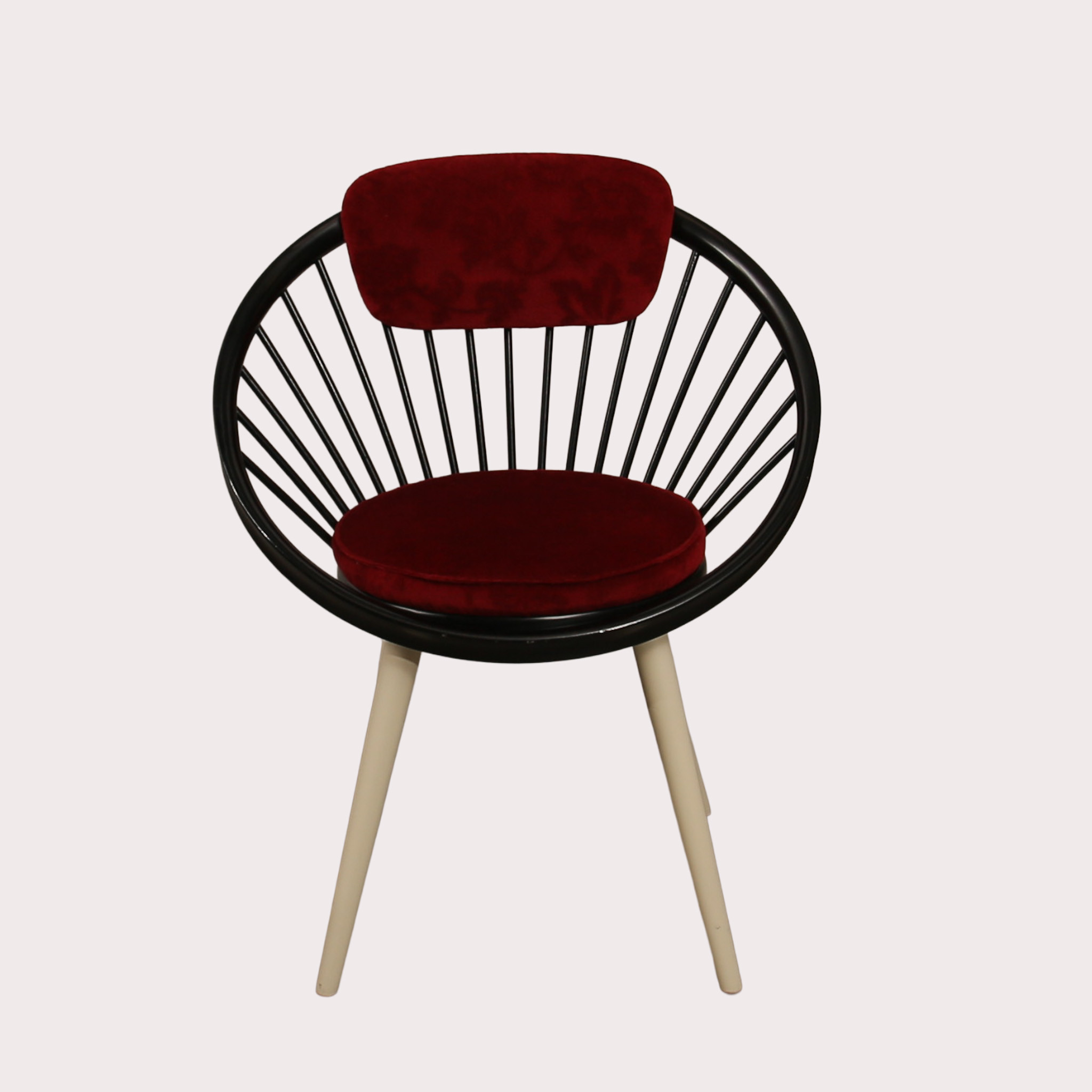 YNGVE EKSTRÖM. Fåtölj "Circle Chair", för Gessef Italien.
