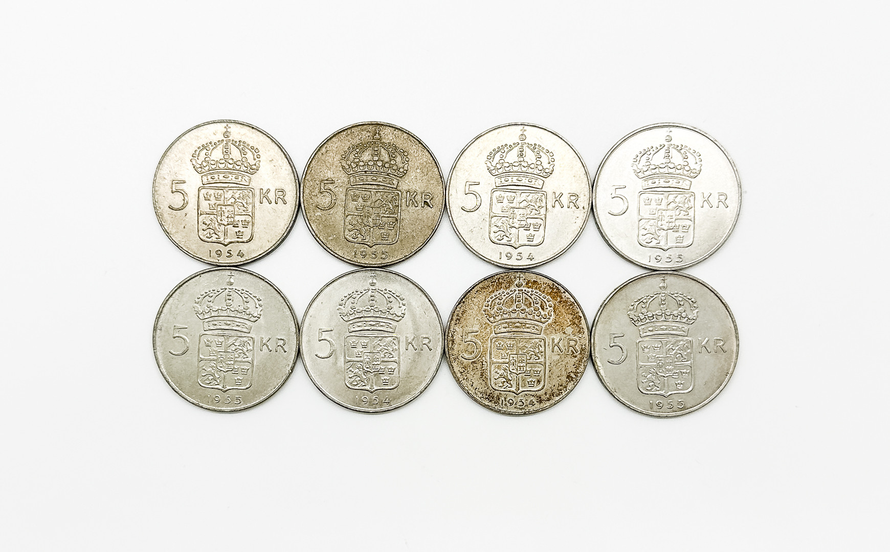 8st 5kr Sverige.