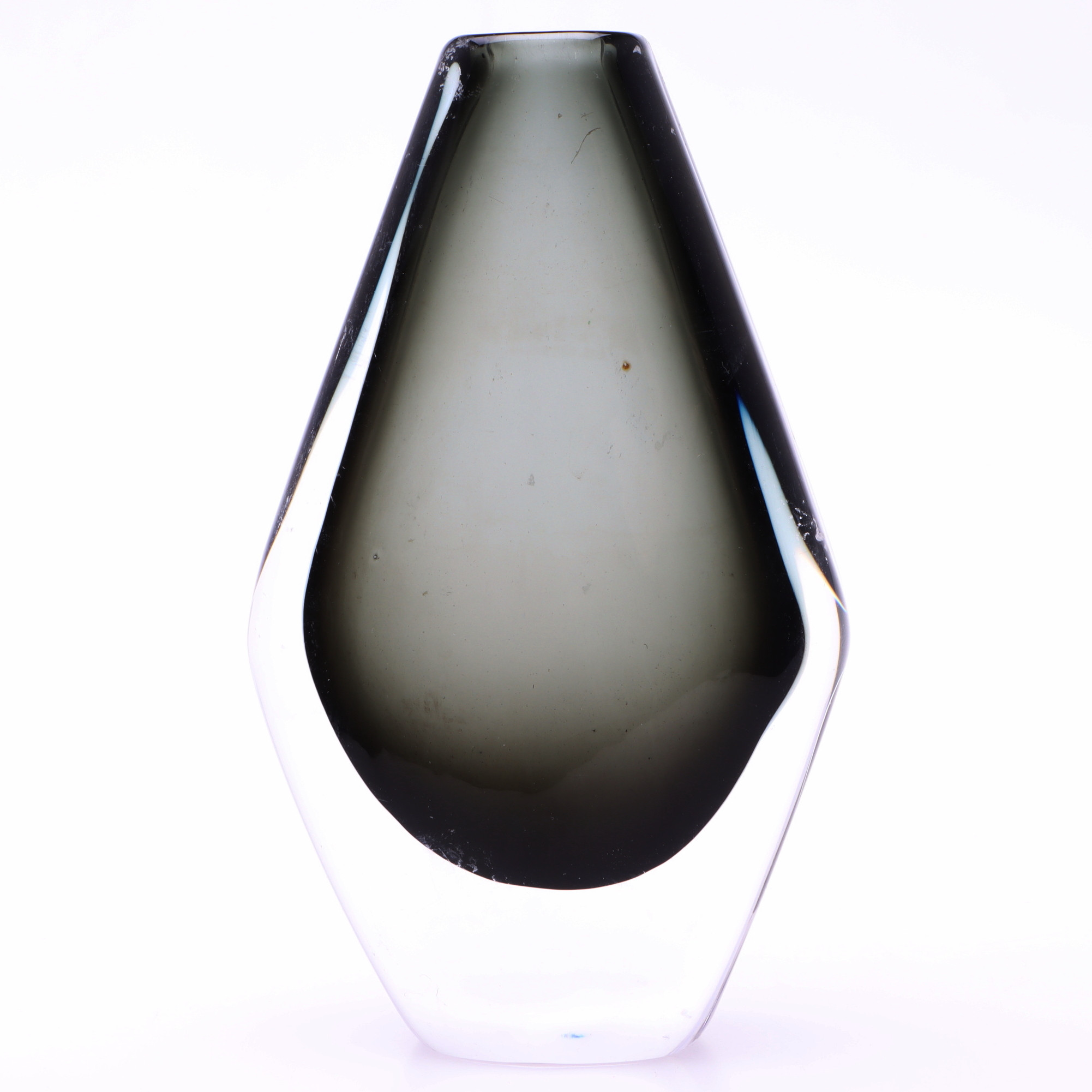 NILS LANDBERG. Vas, glas, "Sommerso", Orrefors, 1900-tal.