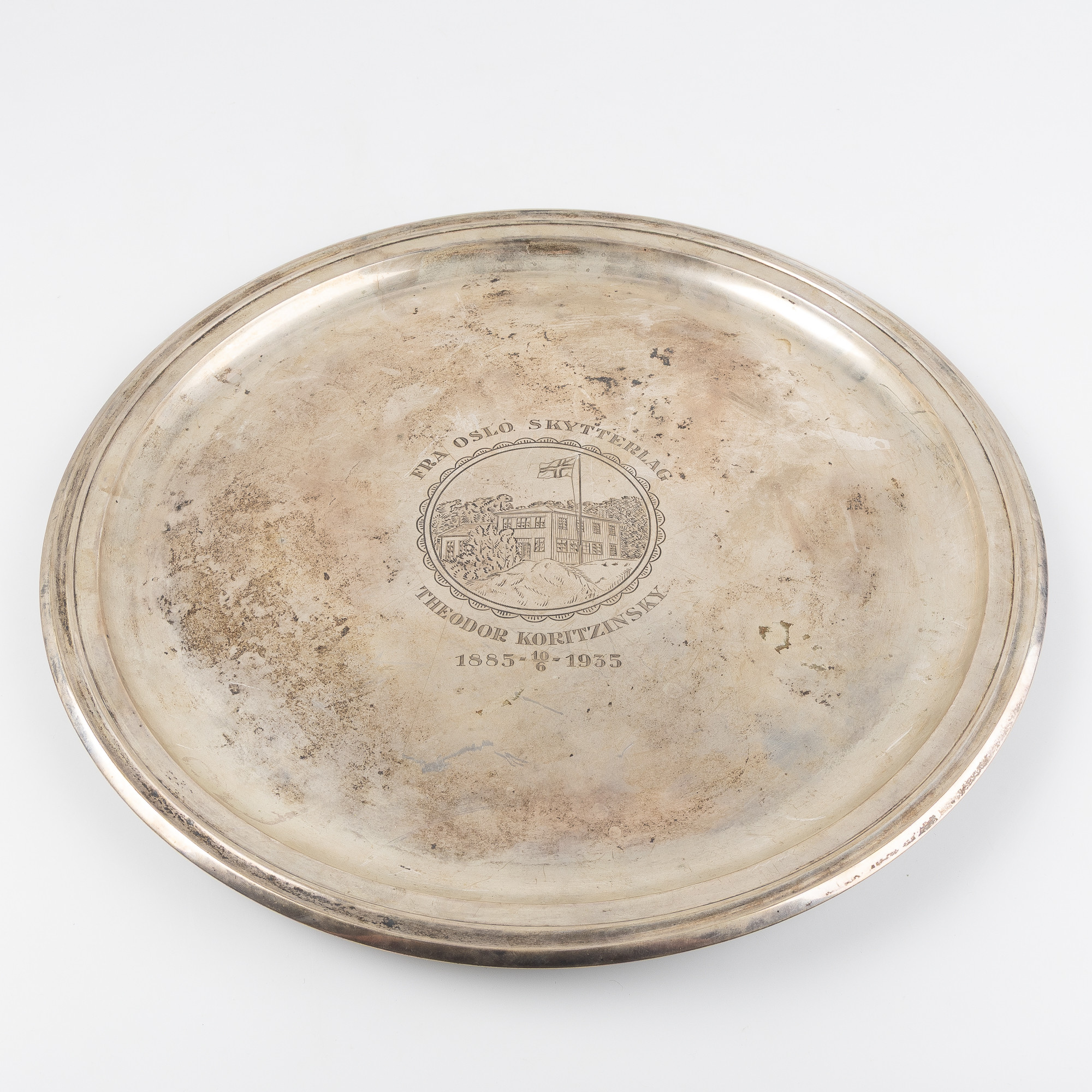 BRICKA, silver, Firma Anthonius Frisch, Oslo, Norge.