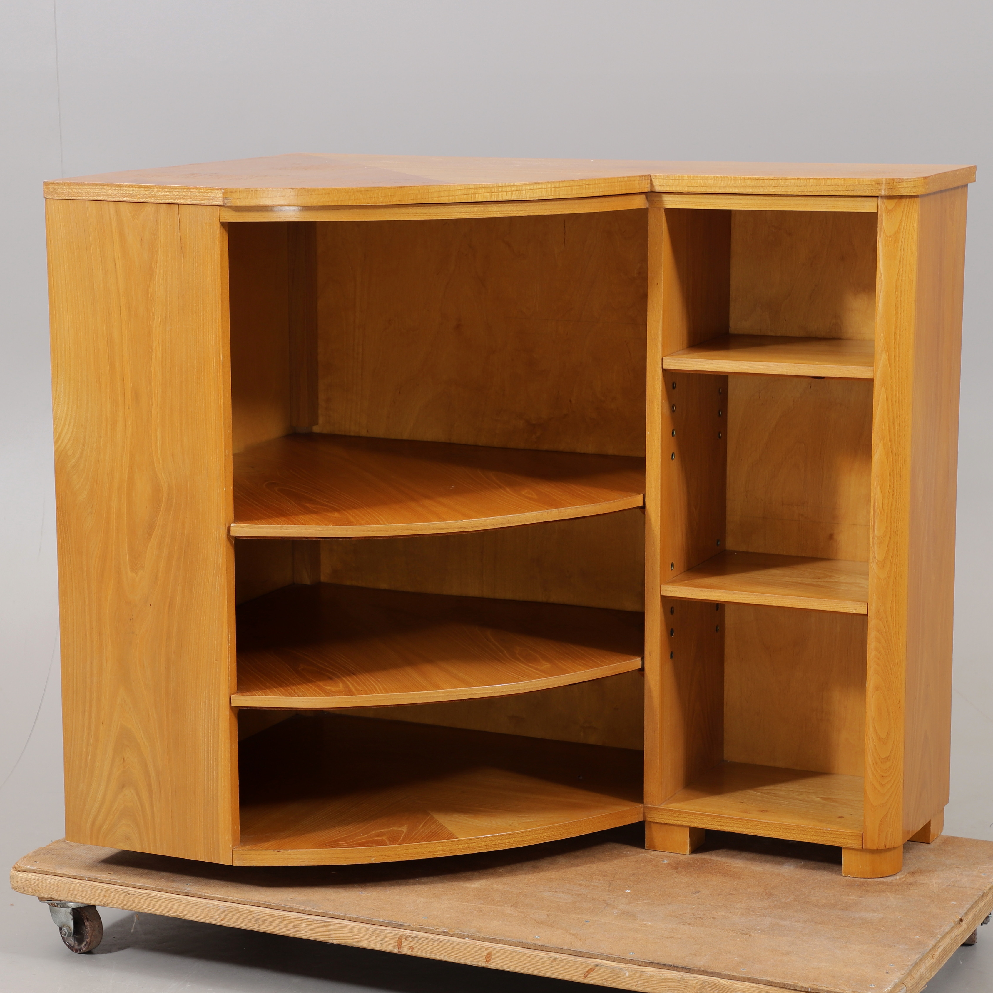 BOKHYLLA, hörnmodell, Swedish Modern, 1930-tal.