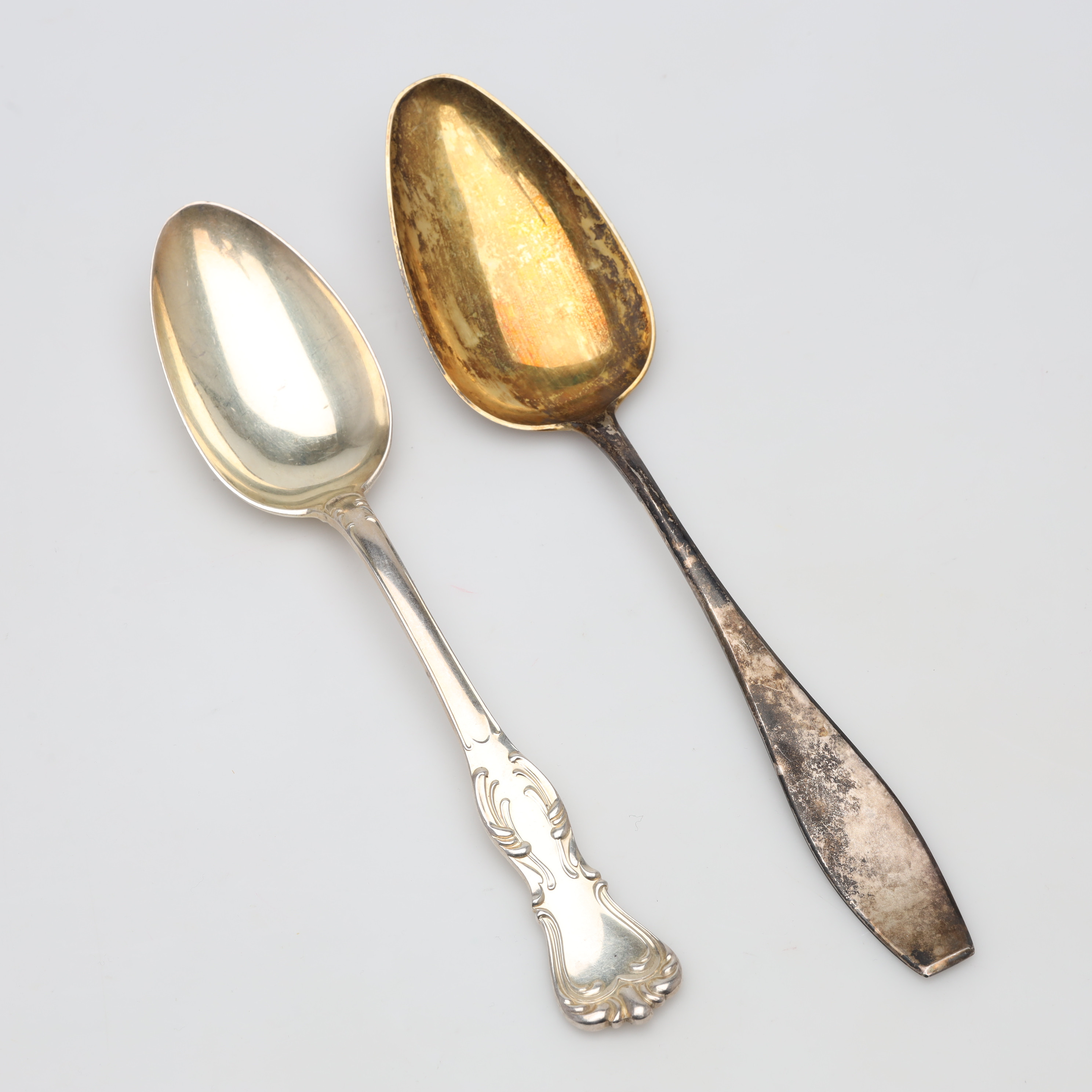 SKEDAR 2 stycken, silver, vikt ca 144 gram.