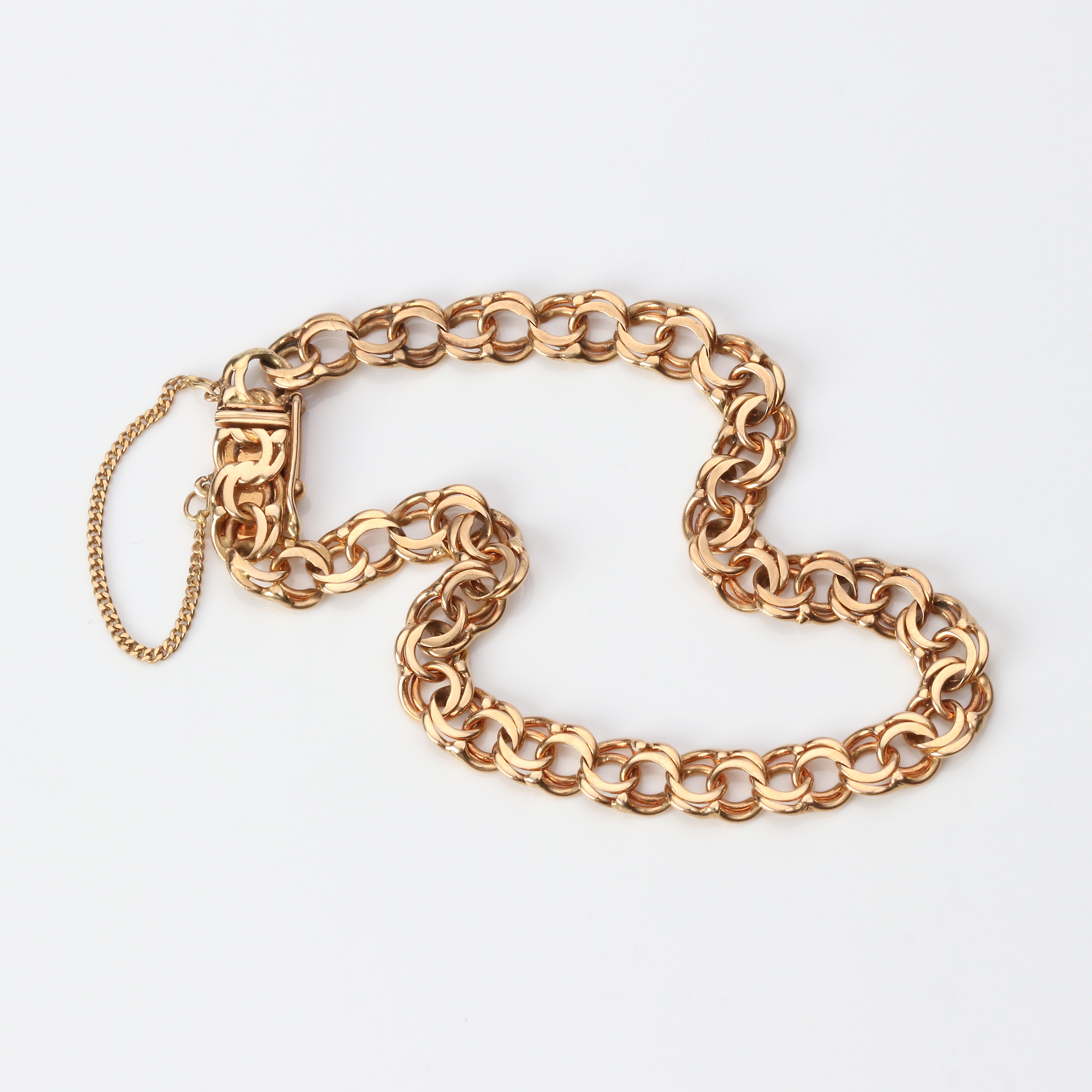 ARMBAND, BISMARCKLÄNK. 18k guld, vikt ca 12,5 gram.