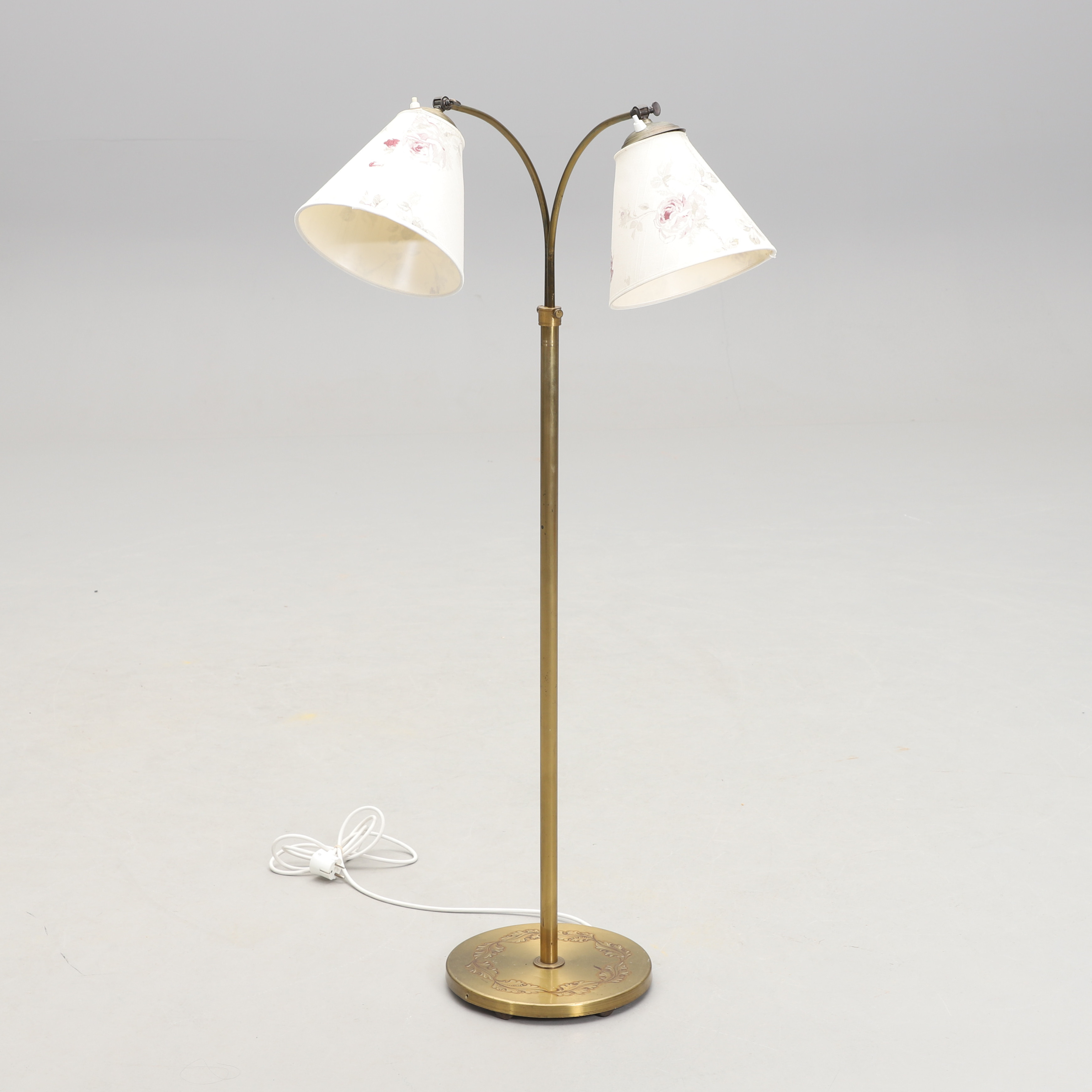 GOLVLAMPA, Swedish Modern, Corona belysningskultur, Stockholm, omkring 1940/50-tal.