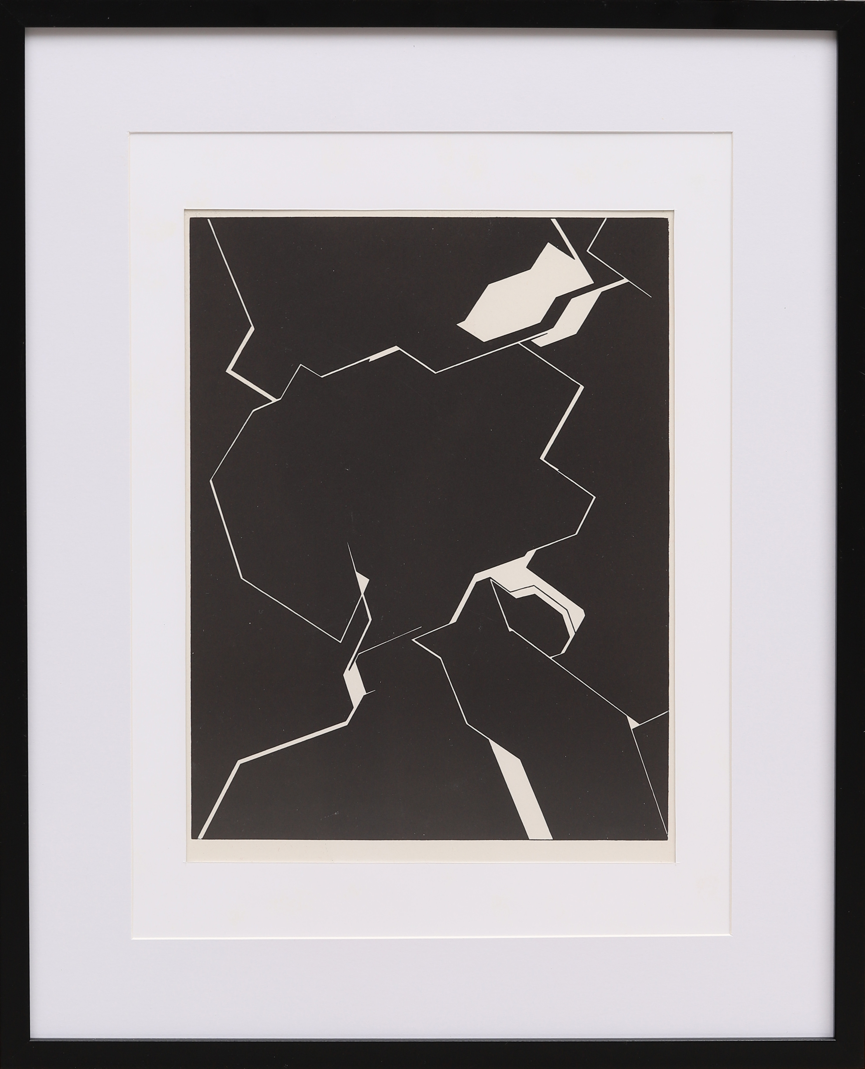 PABLO PALAZUELO. EFTER. Litografi, ur Derrière le Miroir nr 195 1971.