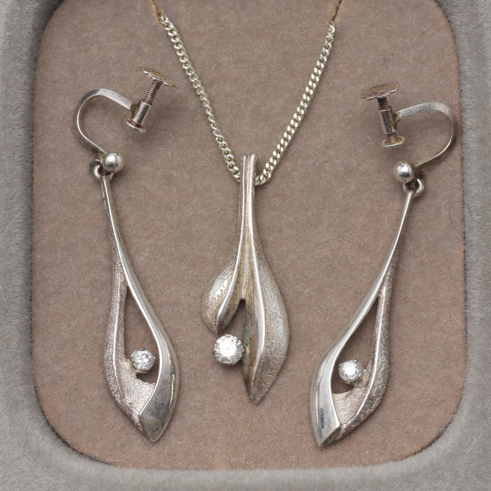 HANNU IKONEN. Hänge & örhängen, sterlingsilver, Feelings.