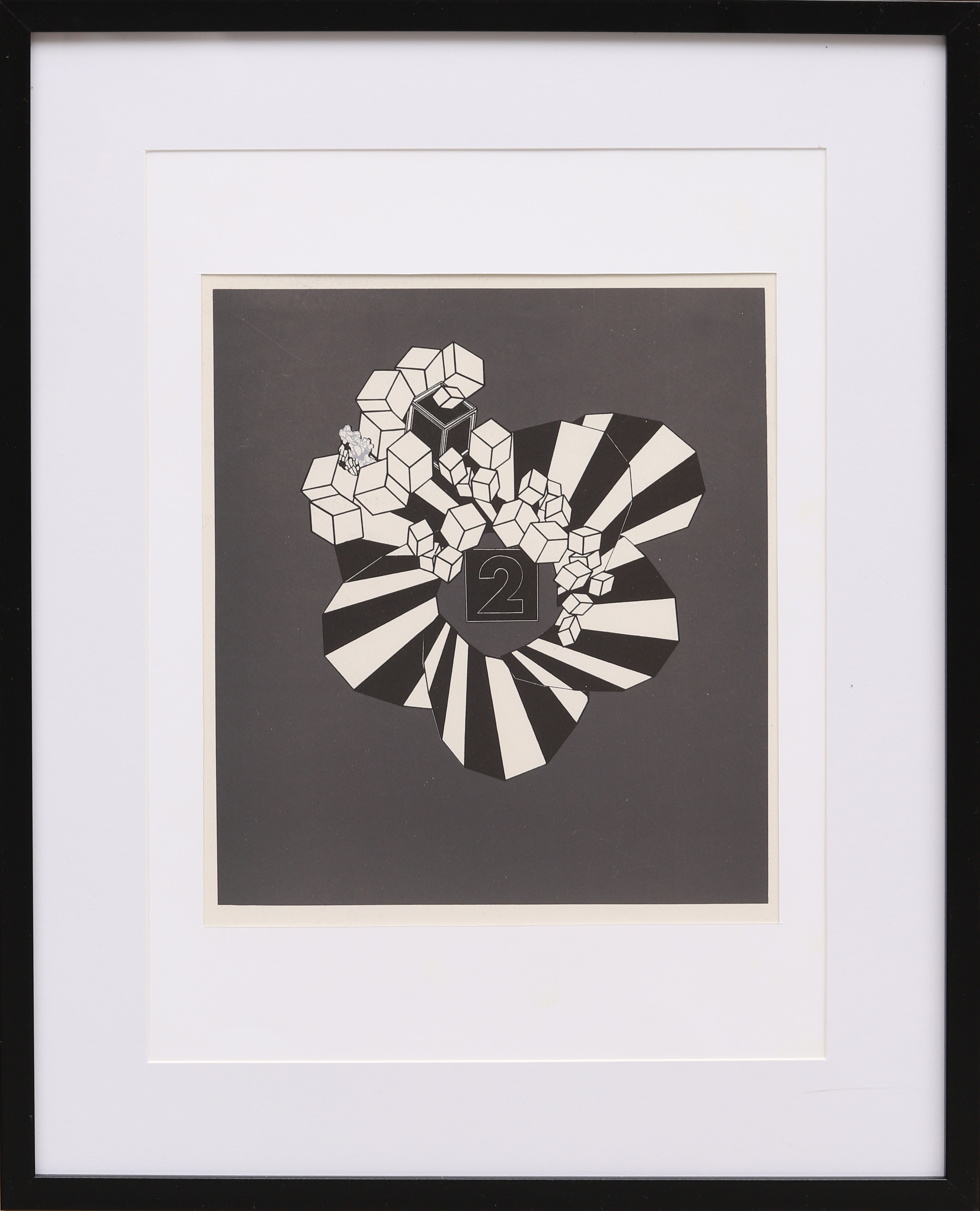 ALAIN LE YAOUANC. Litografi, ur Derrière le Miroir nr 195 1971.