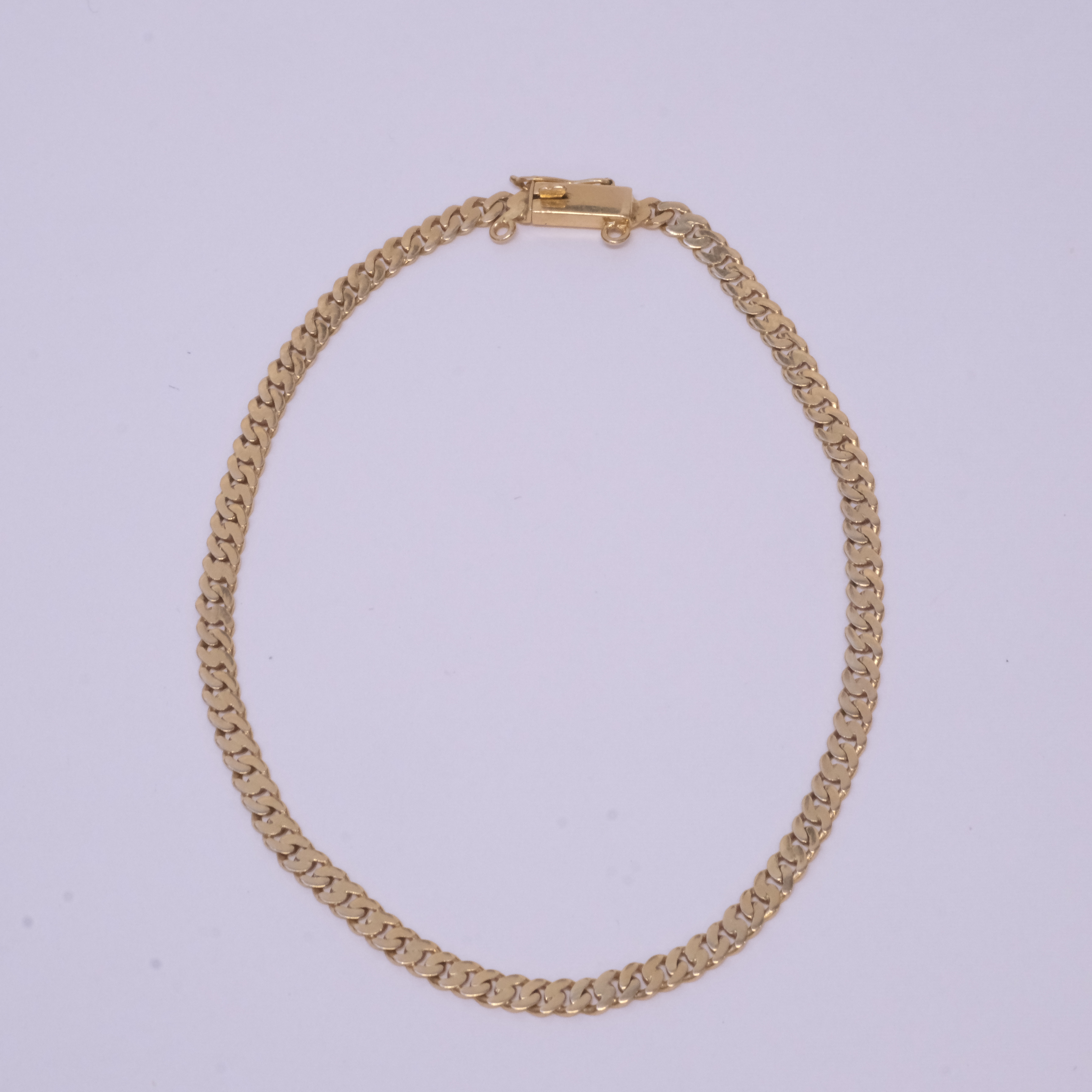 ARMBAND, PANSARLÄNK, 18K GULD.
