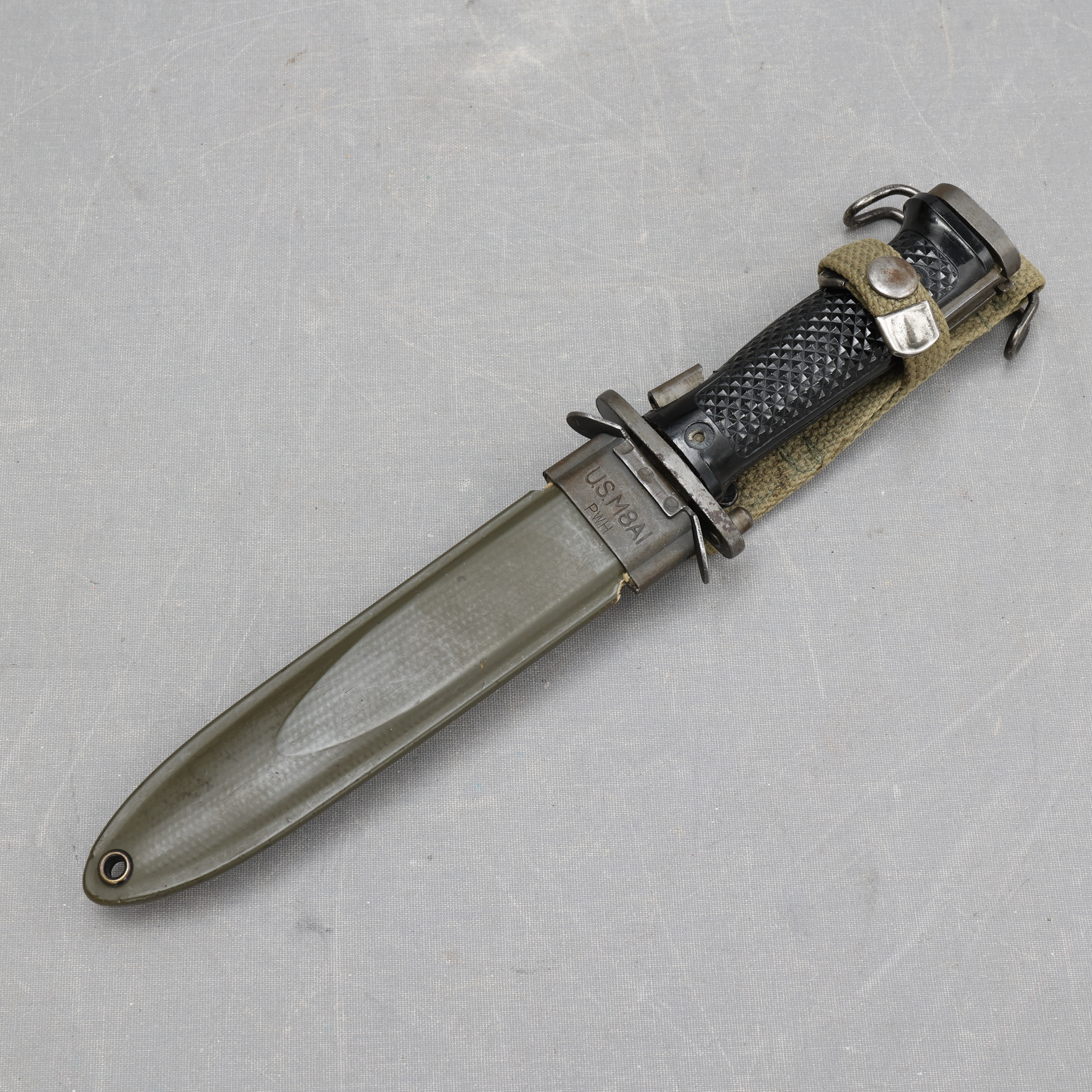 KNIVBAJONETT, US M5 för M1 Garand, Kiffe Japan, balja M8A1.