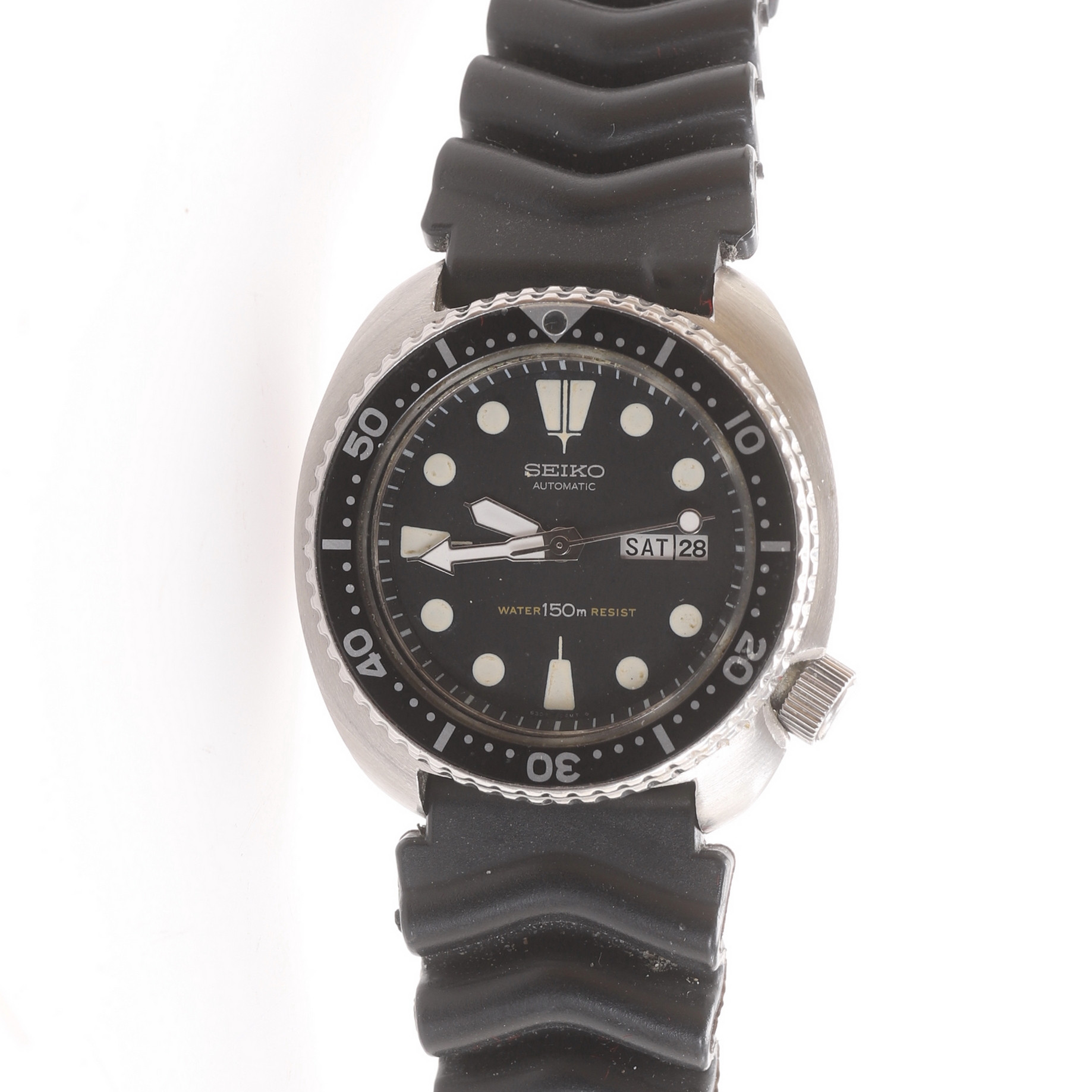 HERRARMBANDSUR, stål, Seiko.