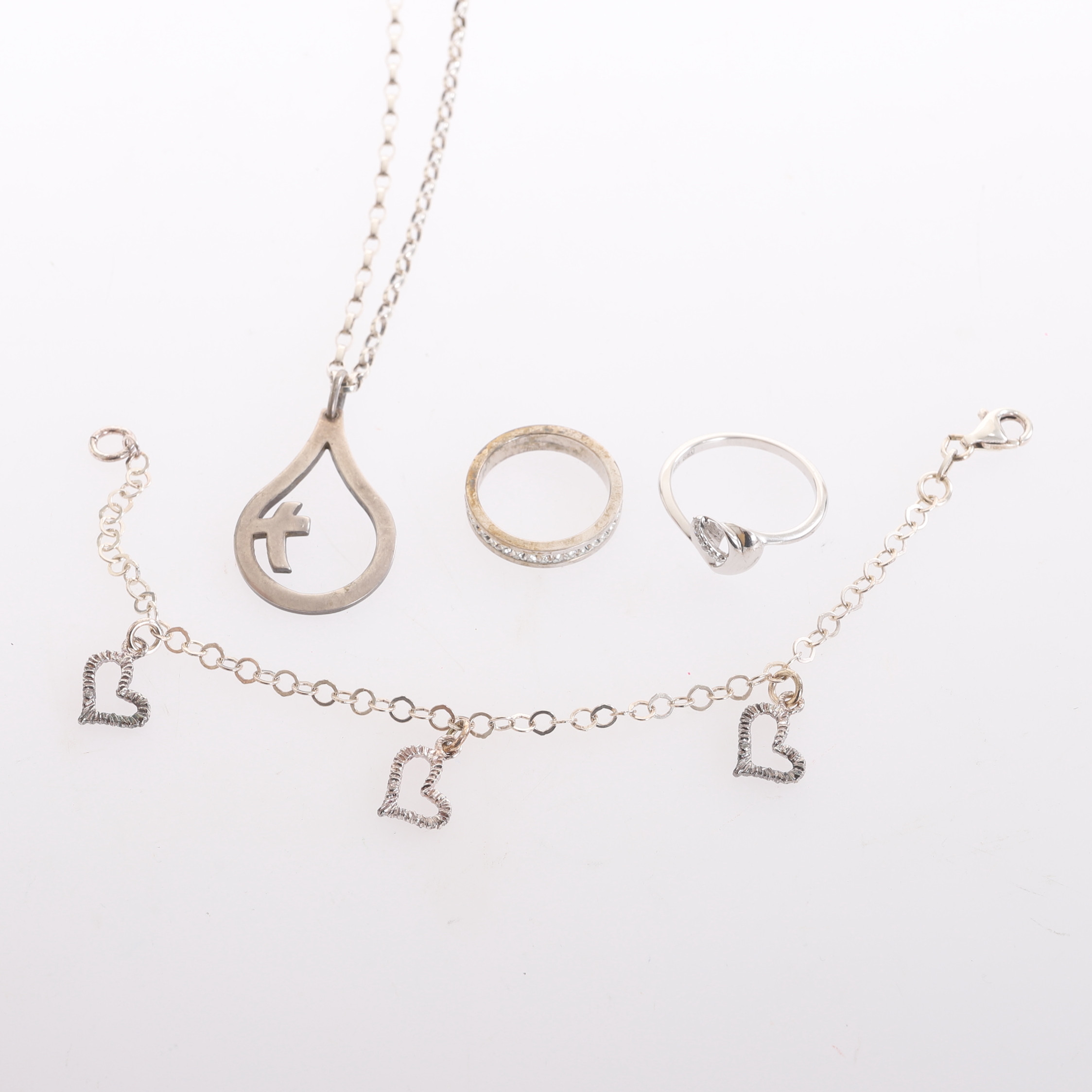 SMYCKEN, 4 stycken, silver.