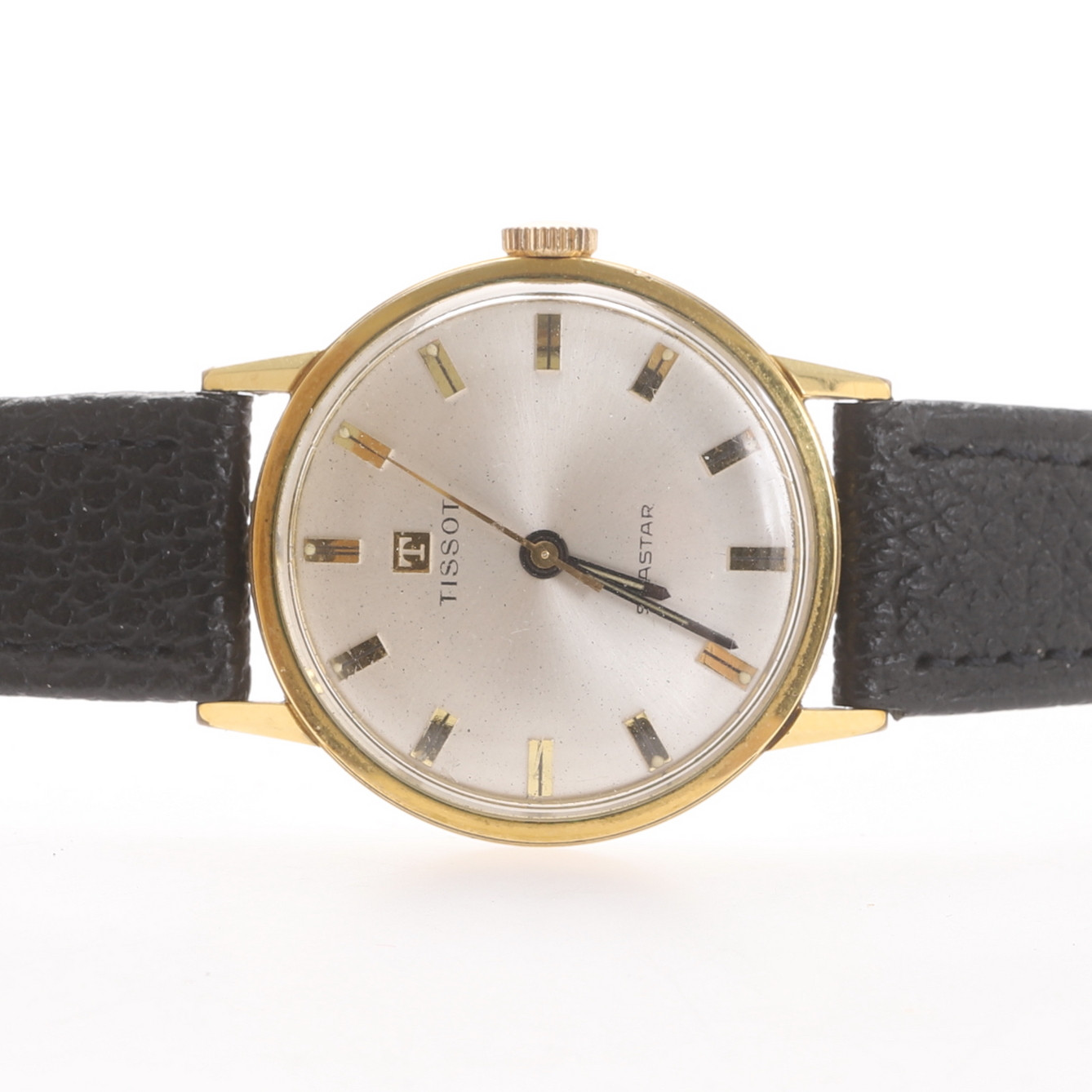 ARMBANDSUR, guld på stål, Tissot.