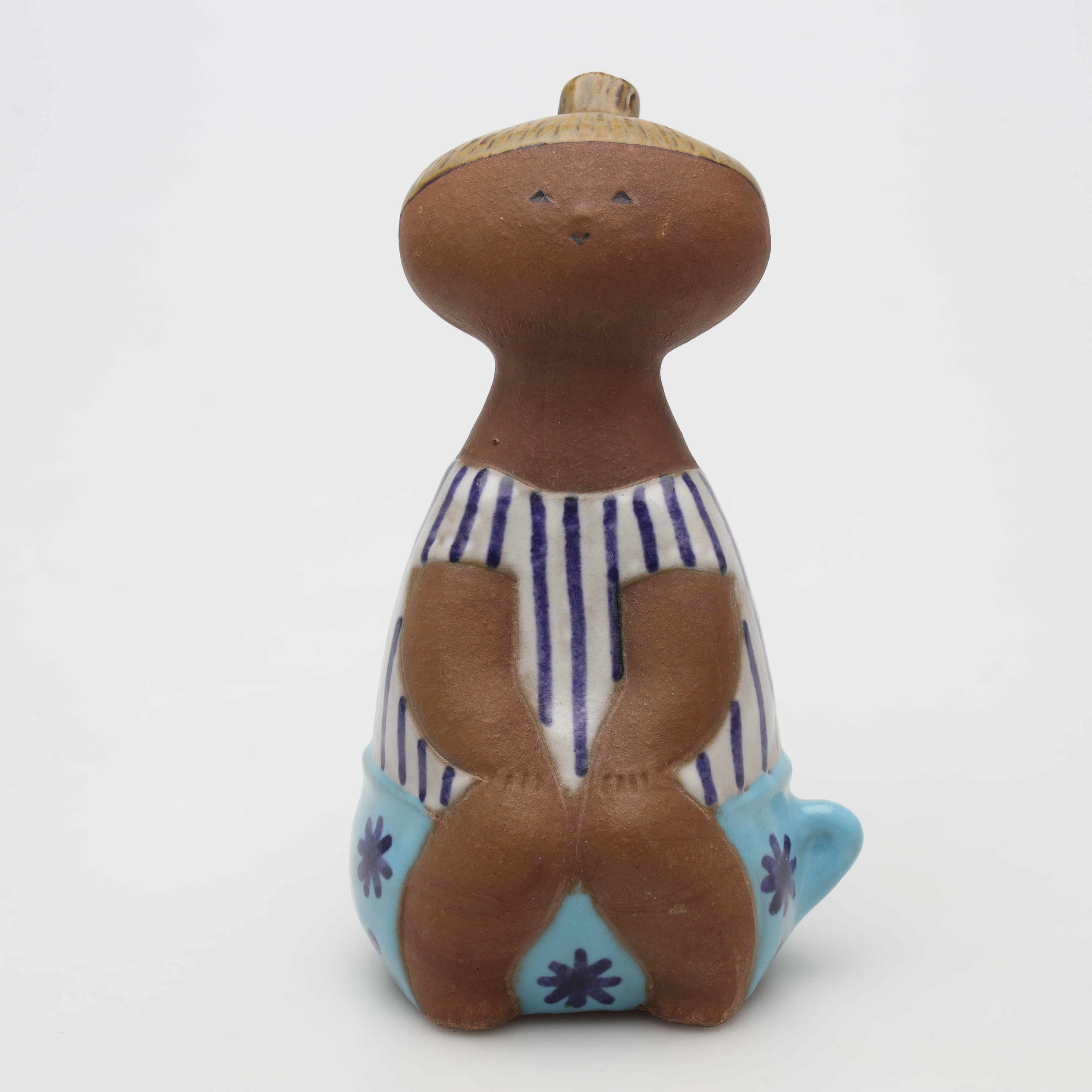 LISA LARSON. FIGURIN, stengods, "Lotta", ur serien "Larsons ungar", Gustavsberg.