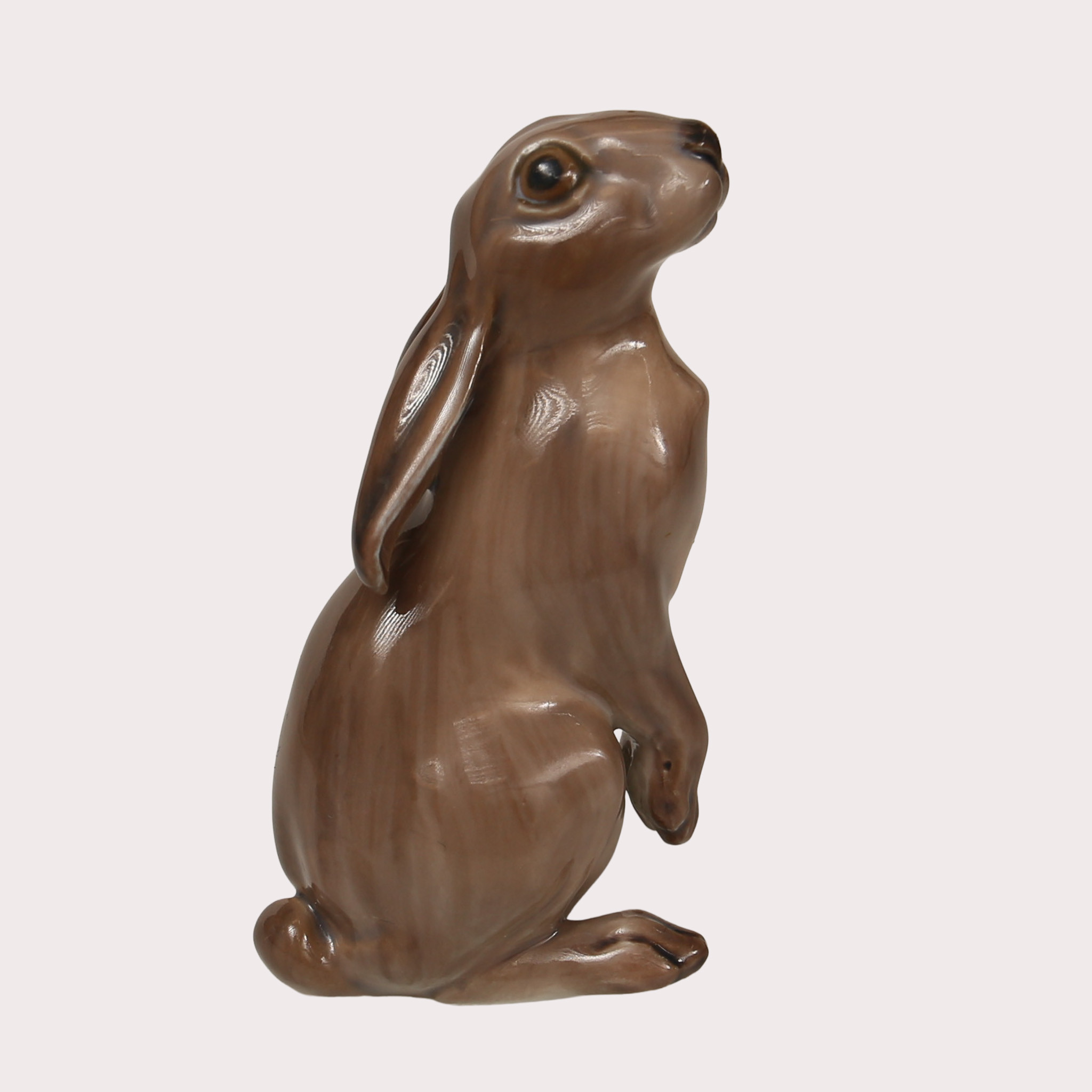 DAHL JENSEN, Figurin i form av en hare, porslin, modell nr 1140,Danmark.