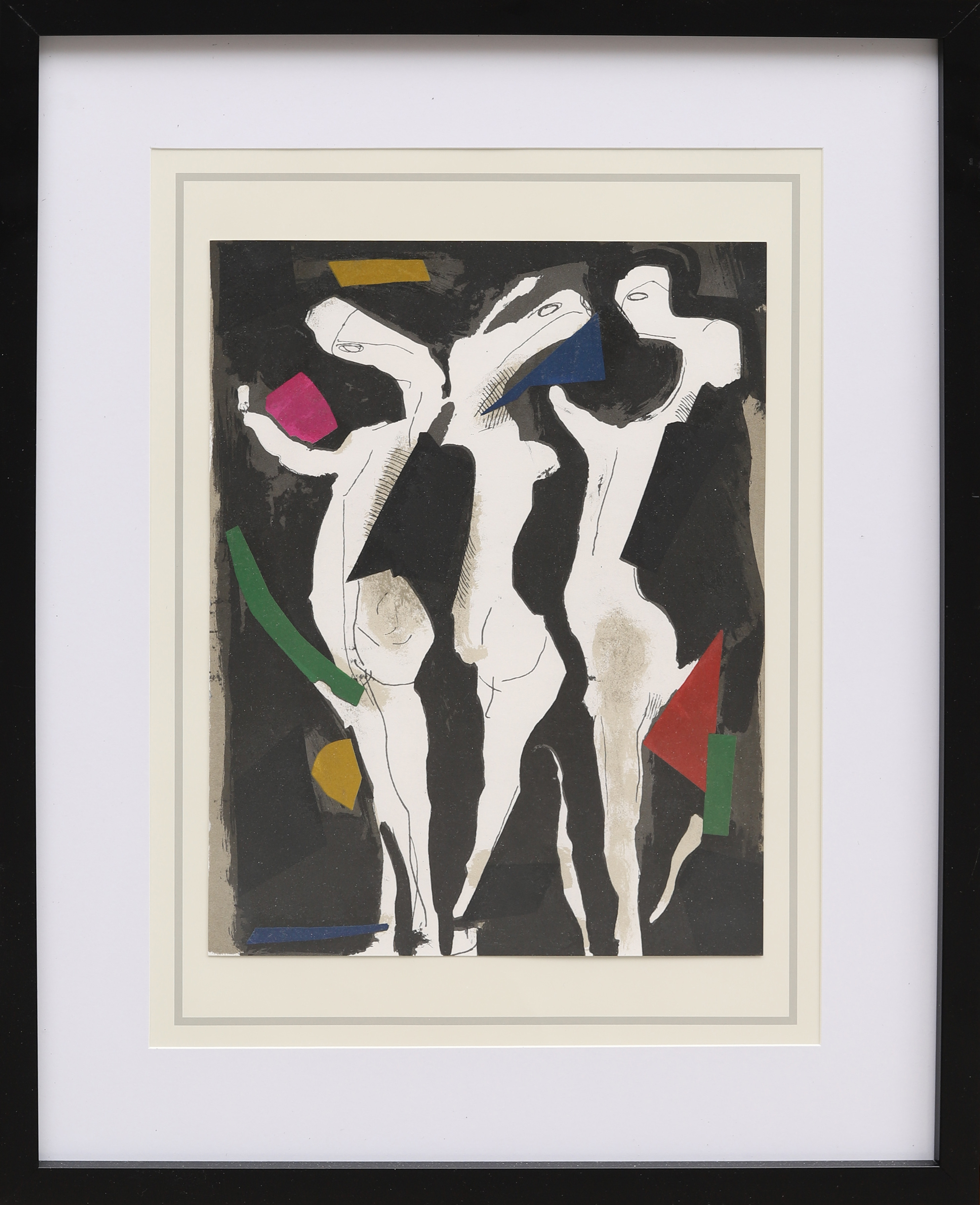 MARINO MARINI. "Le Sacredu Printemps", färglitografi ur XX:e siècle 1973.