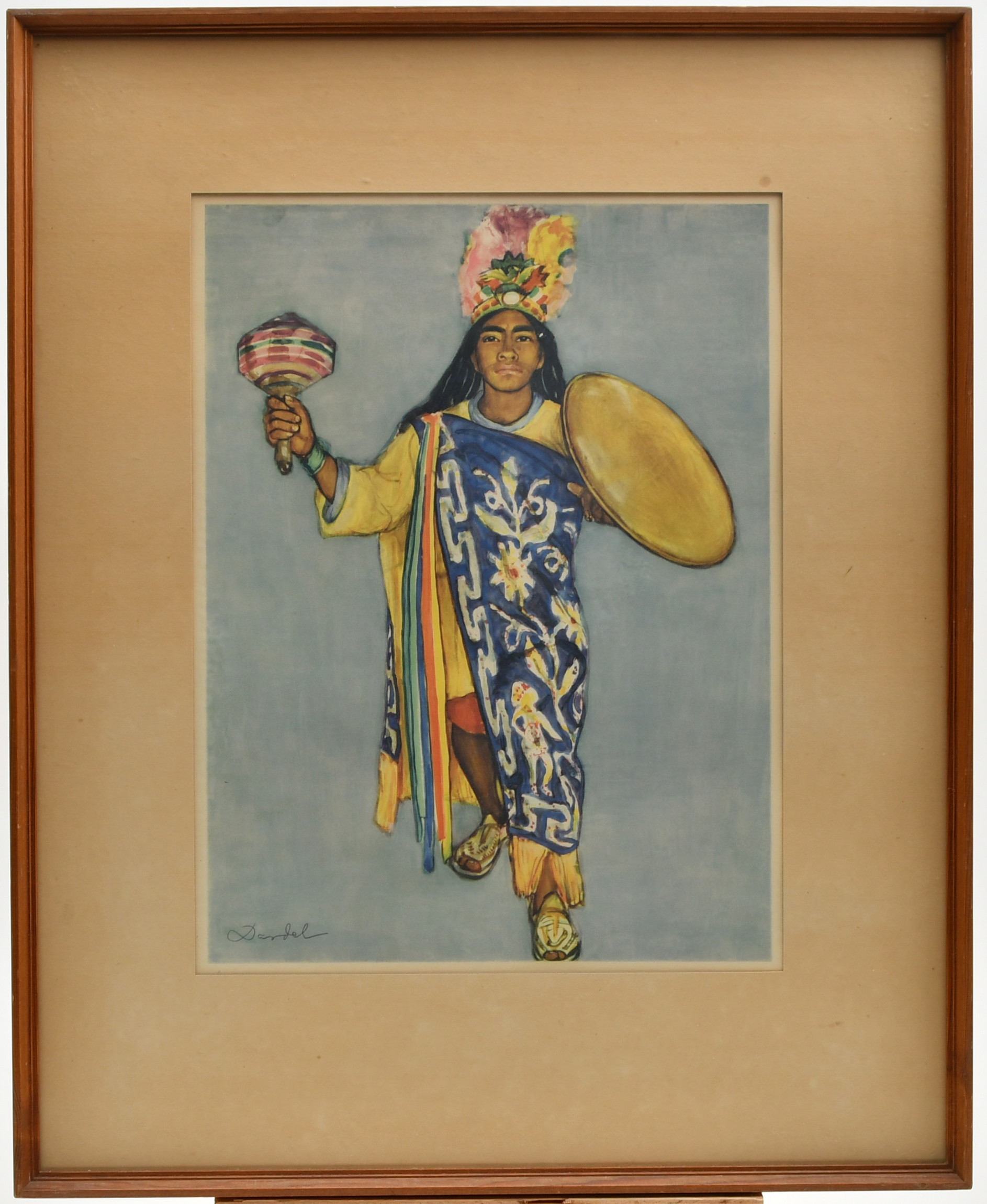 NILS DARDEL. Reproduktionstryck efter Nils Dardel.