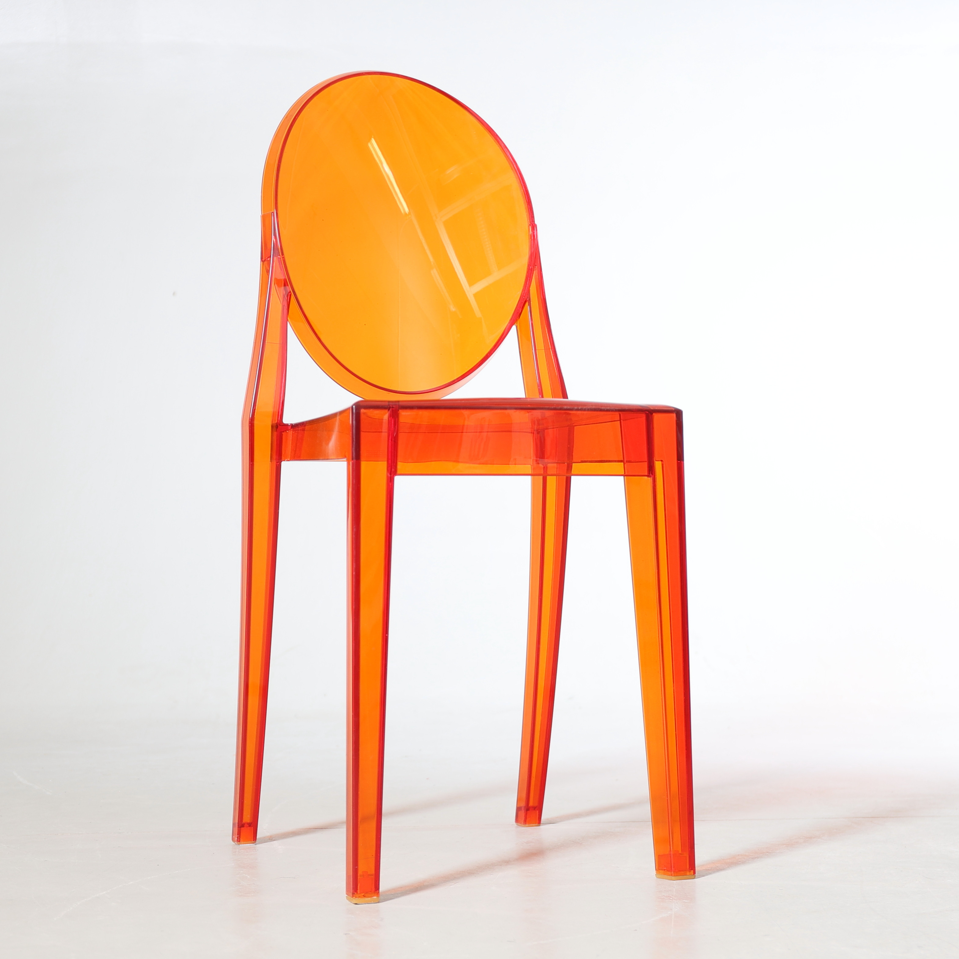 PHILIPPE STARCK. stol, polycarbonate, "Victoria Ghost", Kartell.