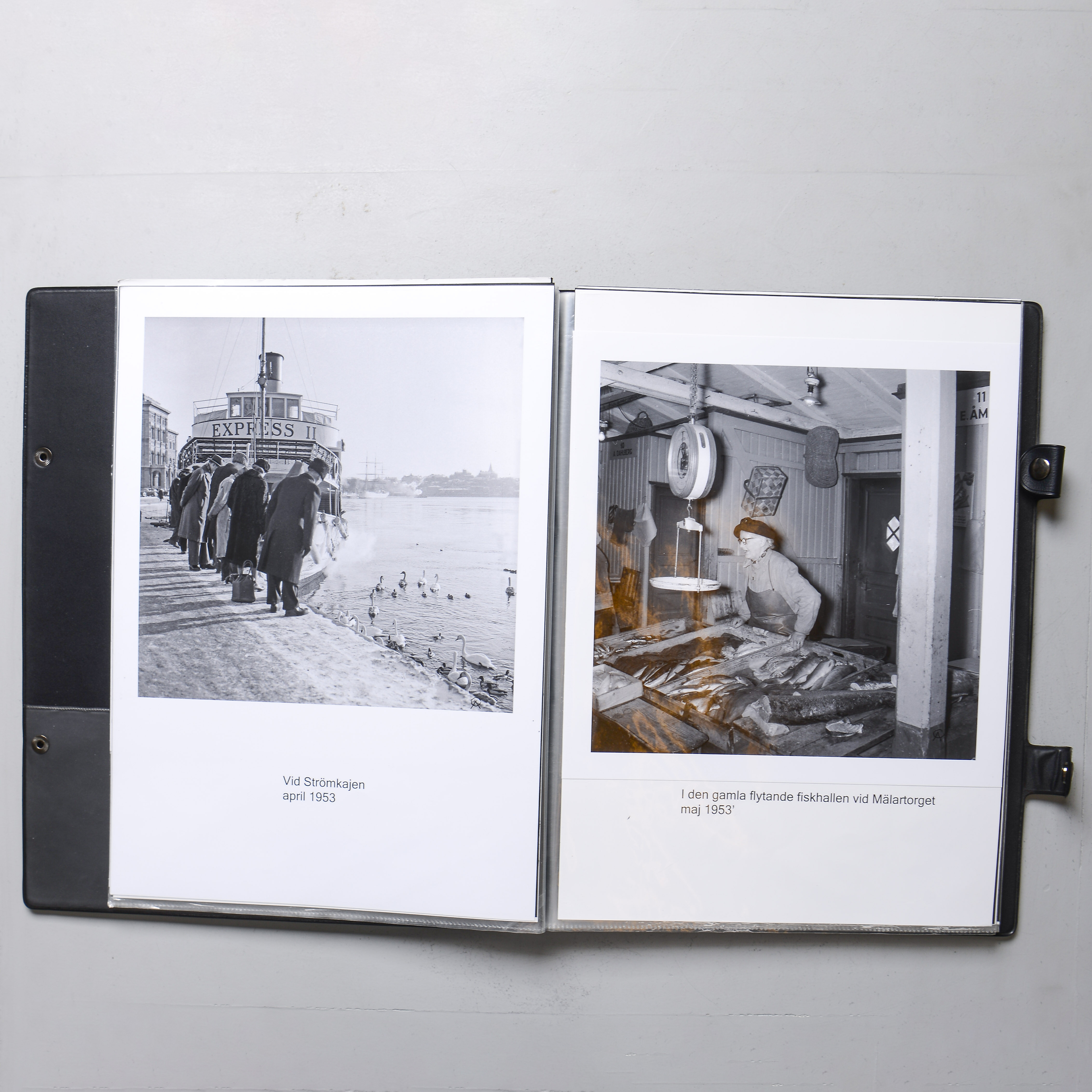 ANDERS CASSEL. Fotografier, 55 st, Stockholmsmotiv, 1950/60-tal.