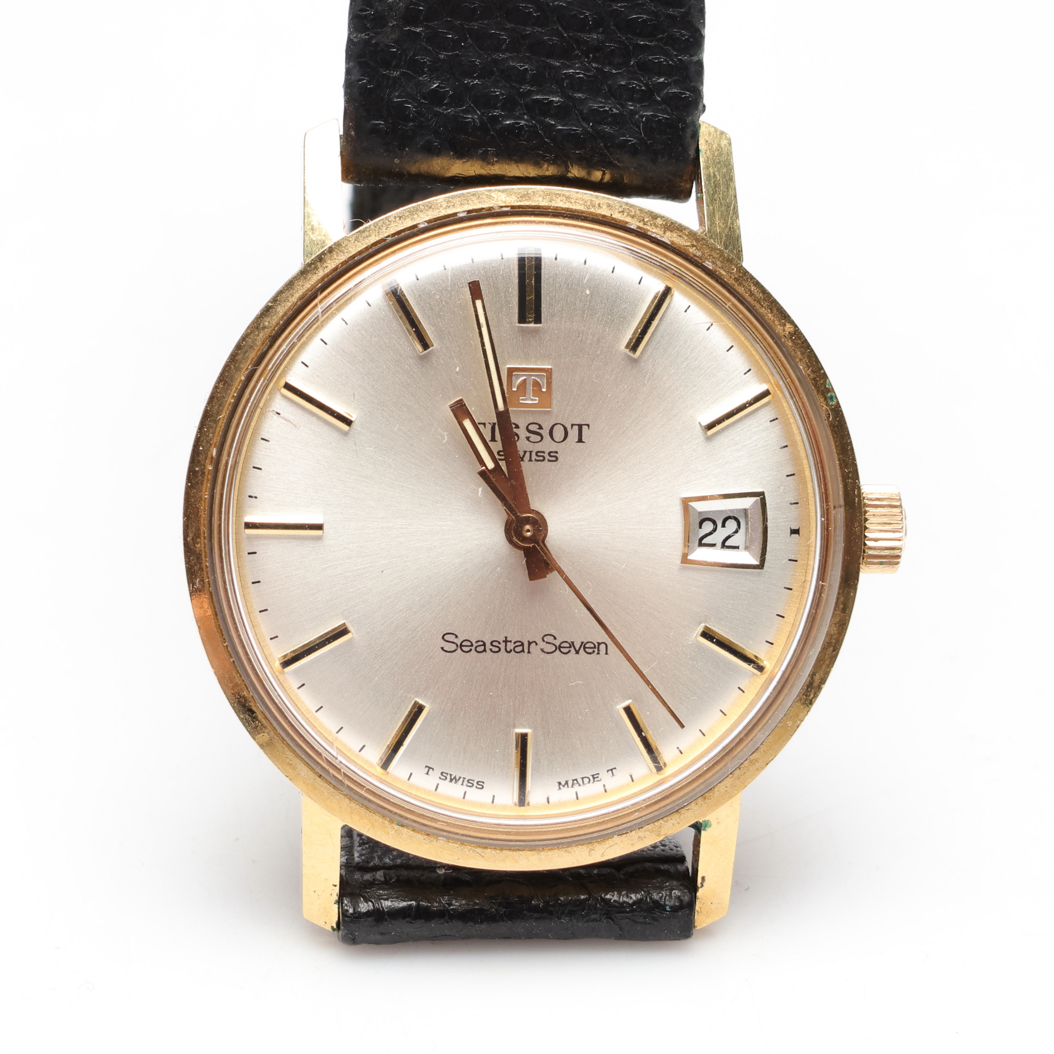 ARMBANDSUR, 18k guld, Tissot, Seastar Seven.