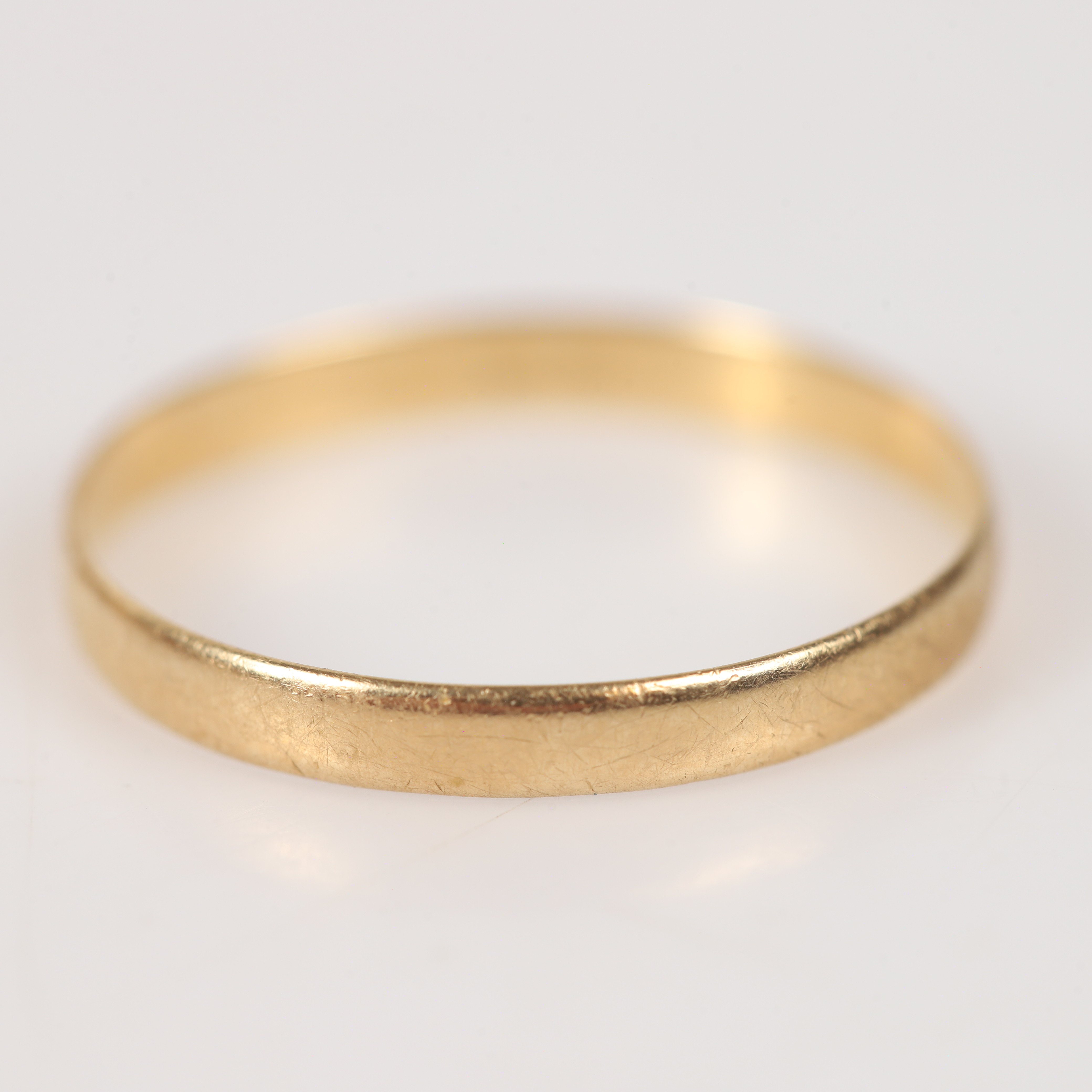ALLIANSRING, 18 K guld.