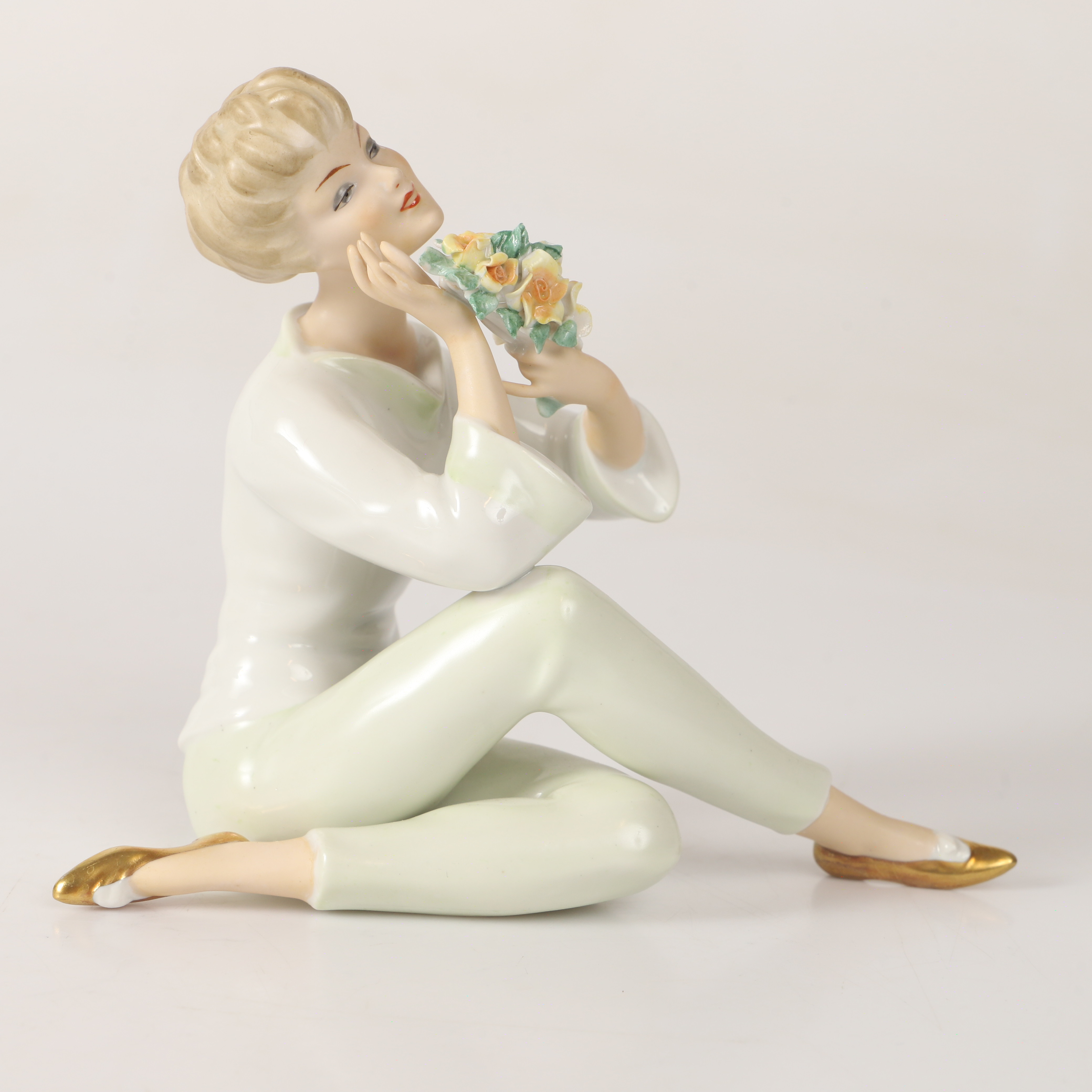 FIGURIN, porslin, Wallendorf, Tyskland.