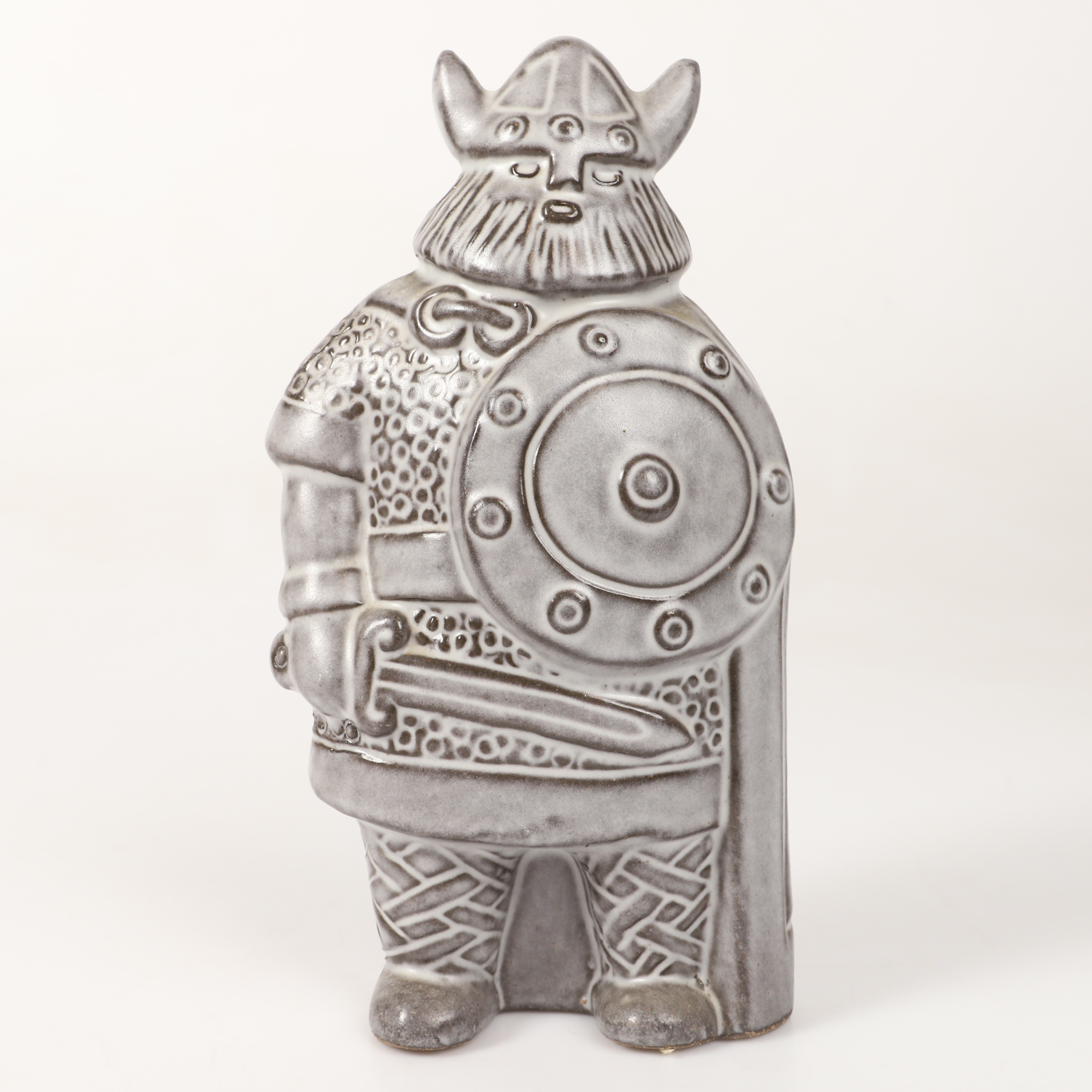 TAISTO KAASINEN. Figurin, Viking, keramik, Upsala-Ekeby.