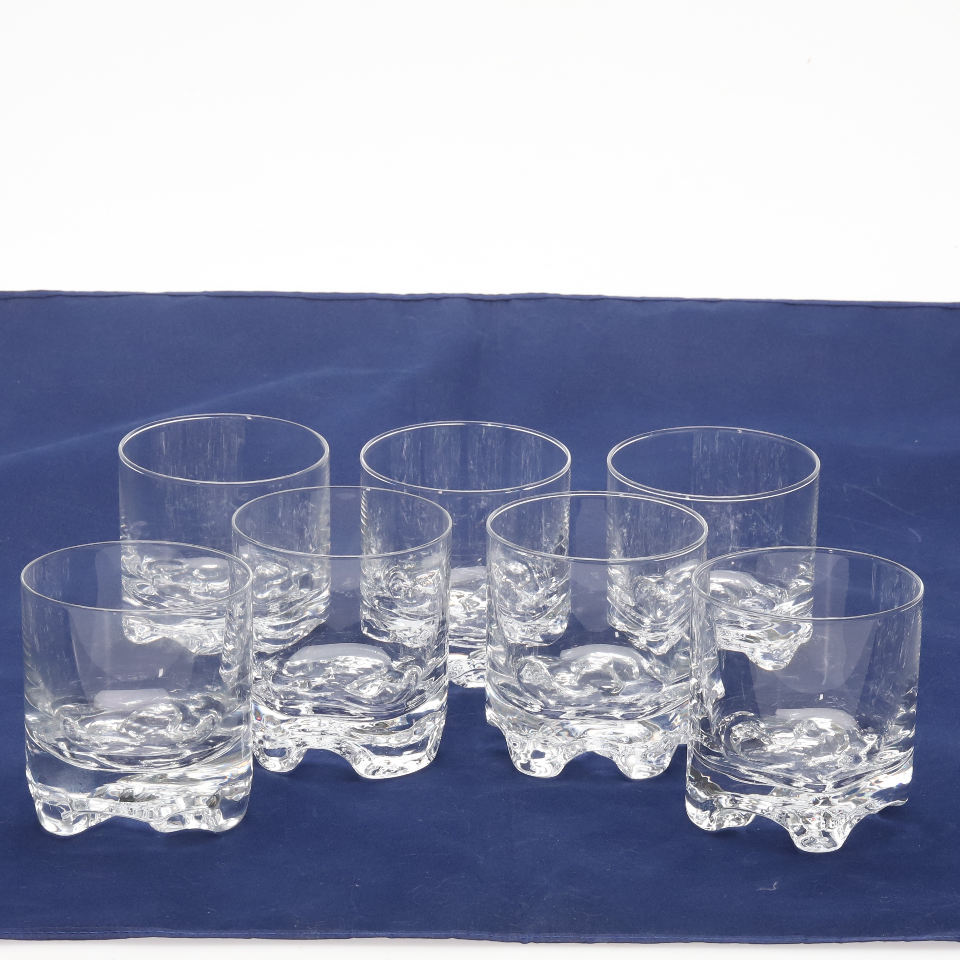WHISKEY GLAS, IITTALA, Tapio Wirkkala "Gassia" 7 st.