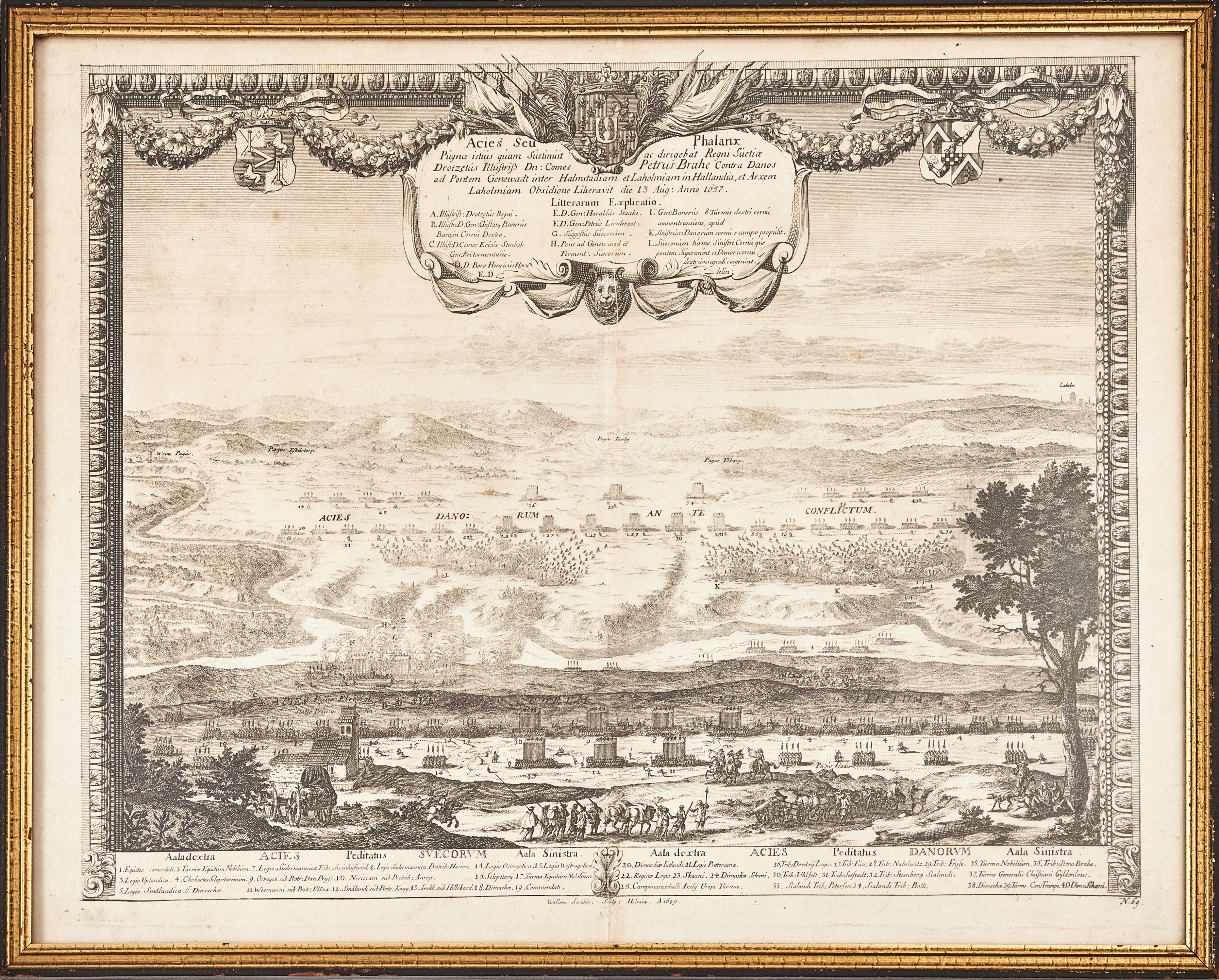 SLAGET VID GENEVADSBRO 1657 (av Swidde 1689).