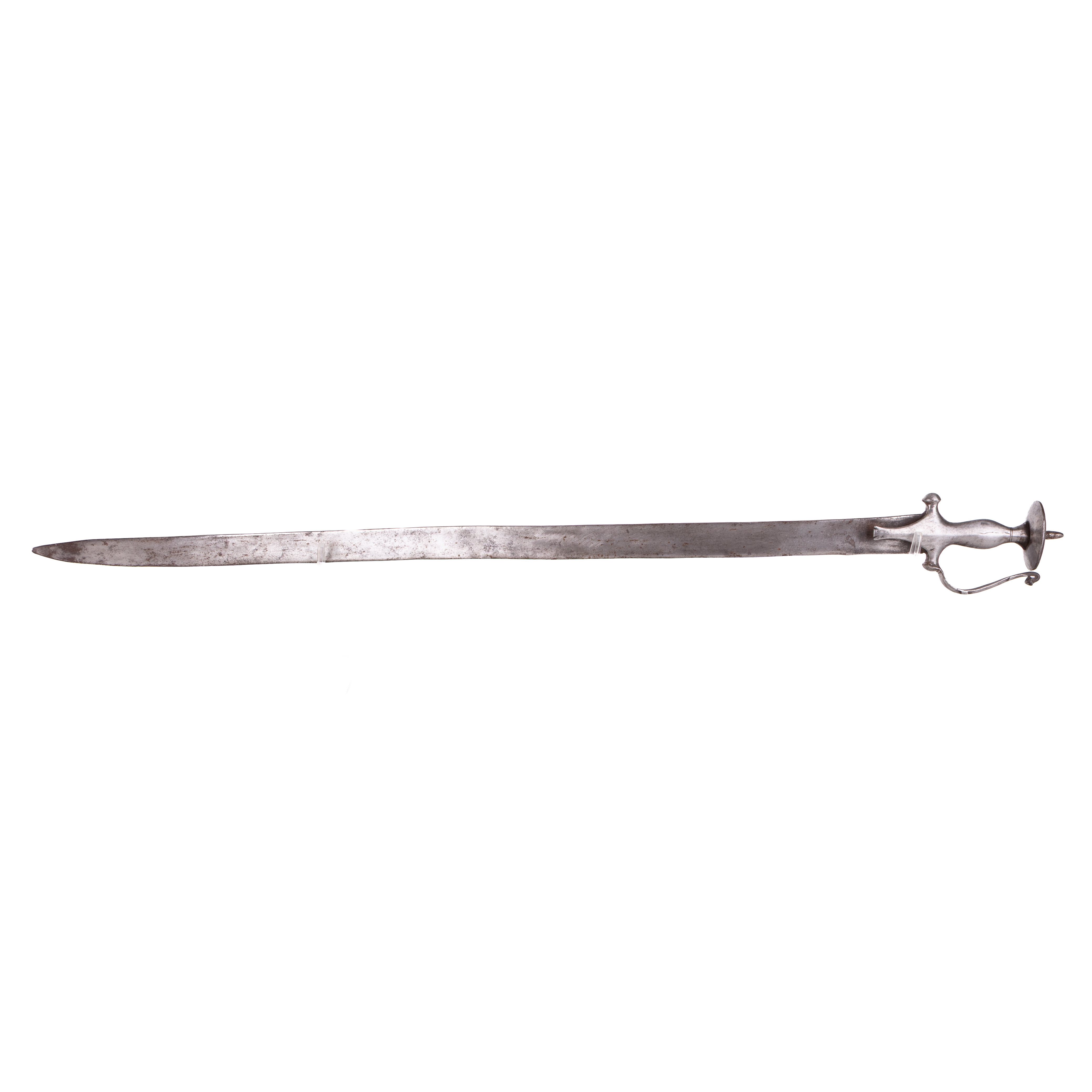 SABEL, Tulwar, järnfäste, Indien, 1800-tal.