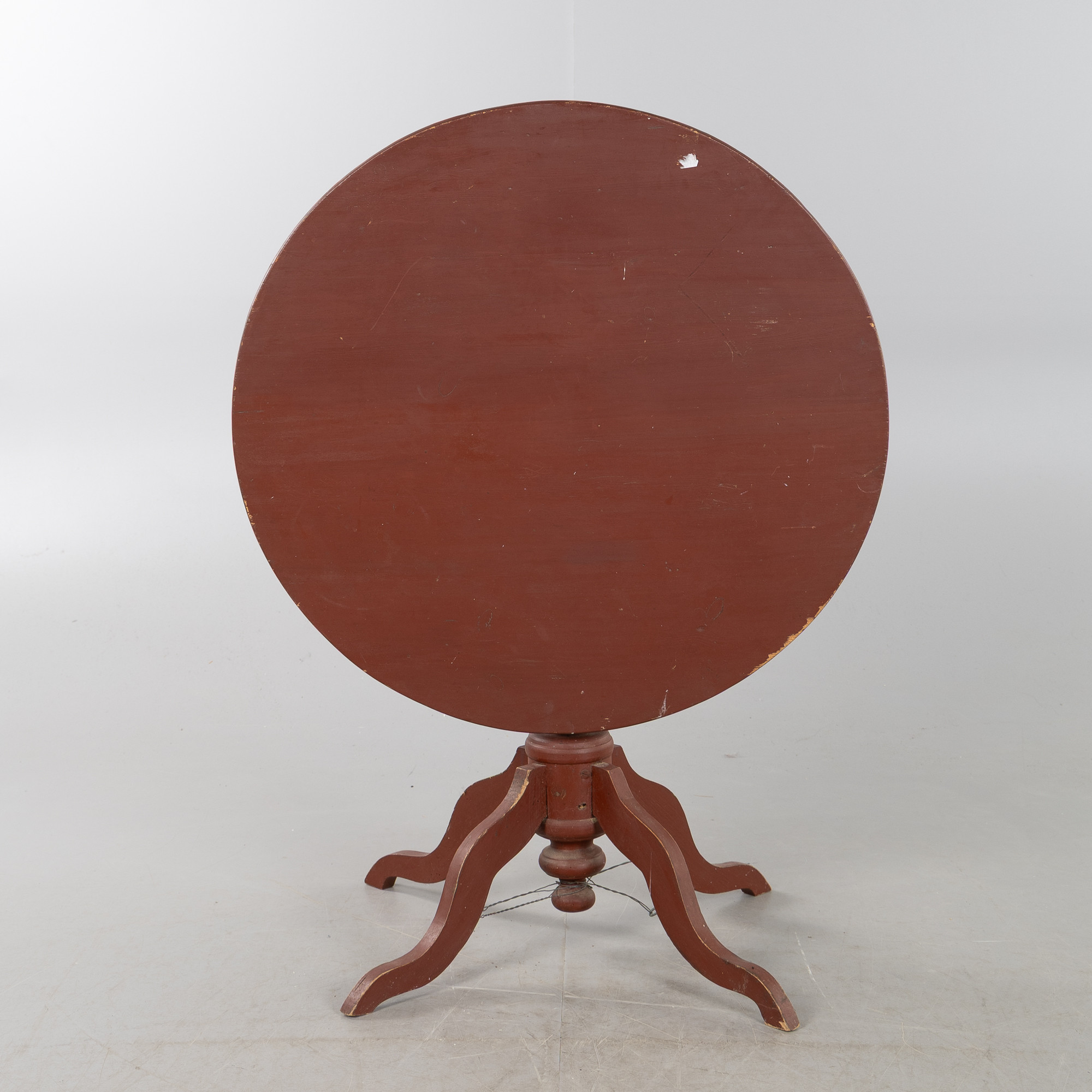 FÄLLBORD, rödbemålat trä, 1800-tal.