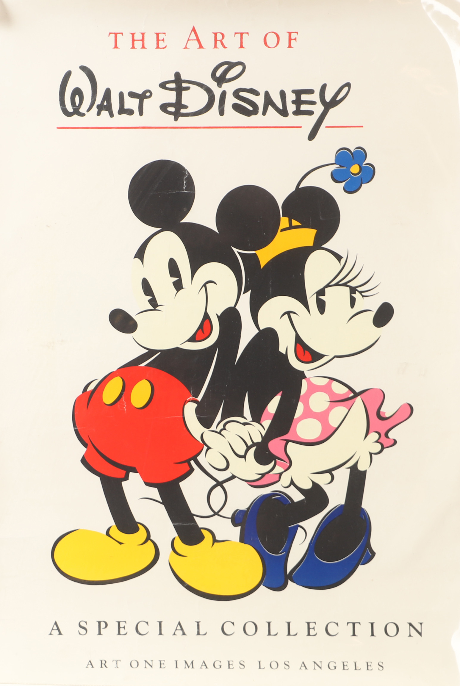 WALT DISNEY. Utställningsaffisch, Special Collection, Los Angeles.