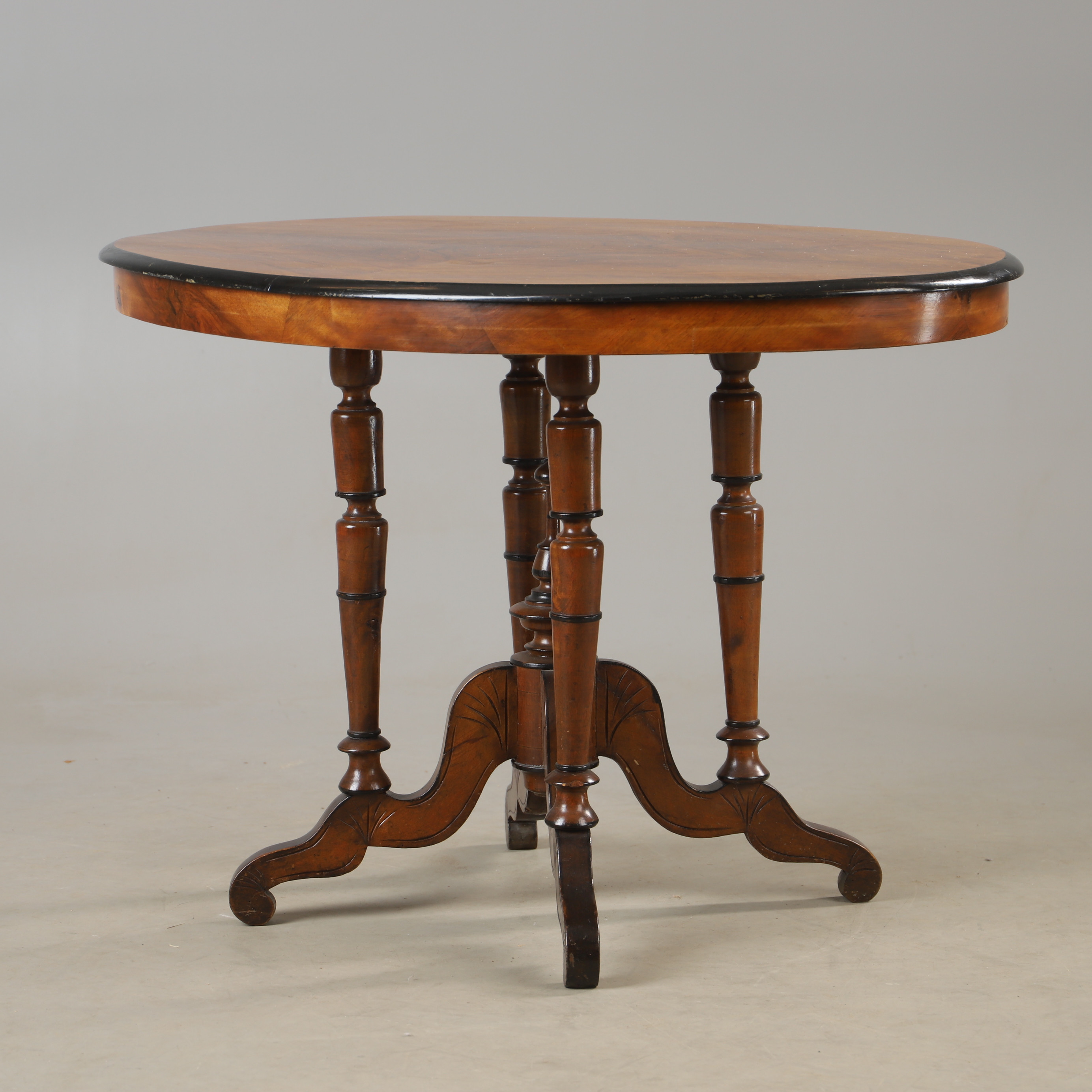 SALONGSBORD, mahogny, 1800/1900-tal.