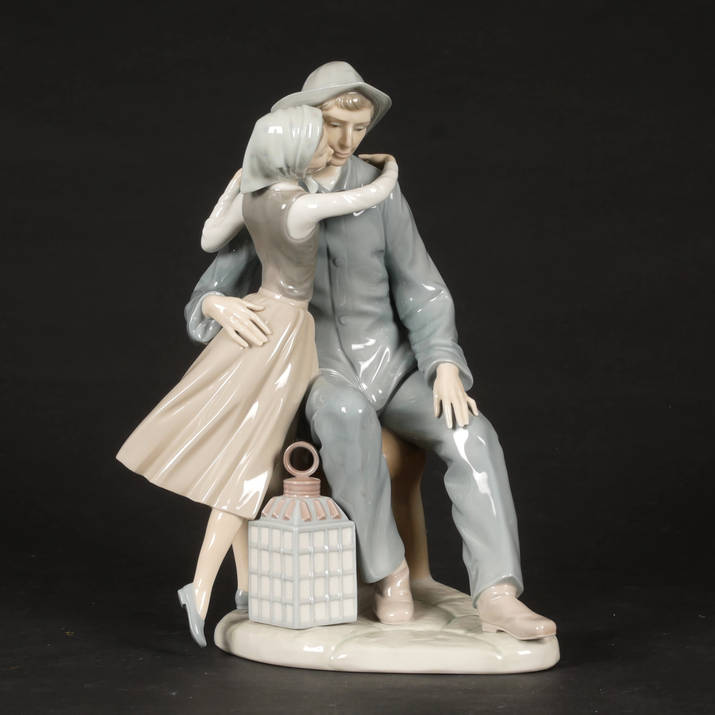 FIGURIN, porslin, Lladro, Spanien.