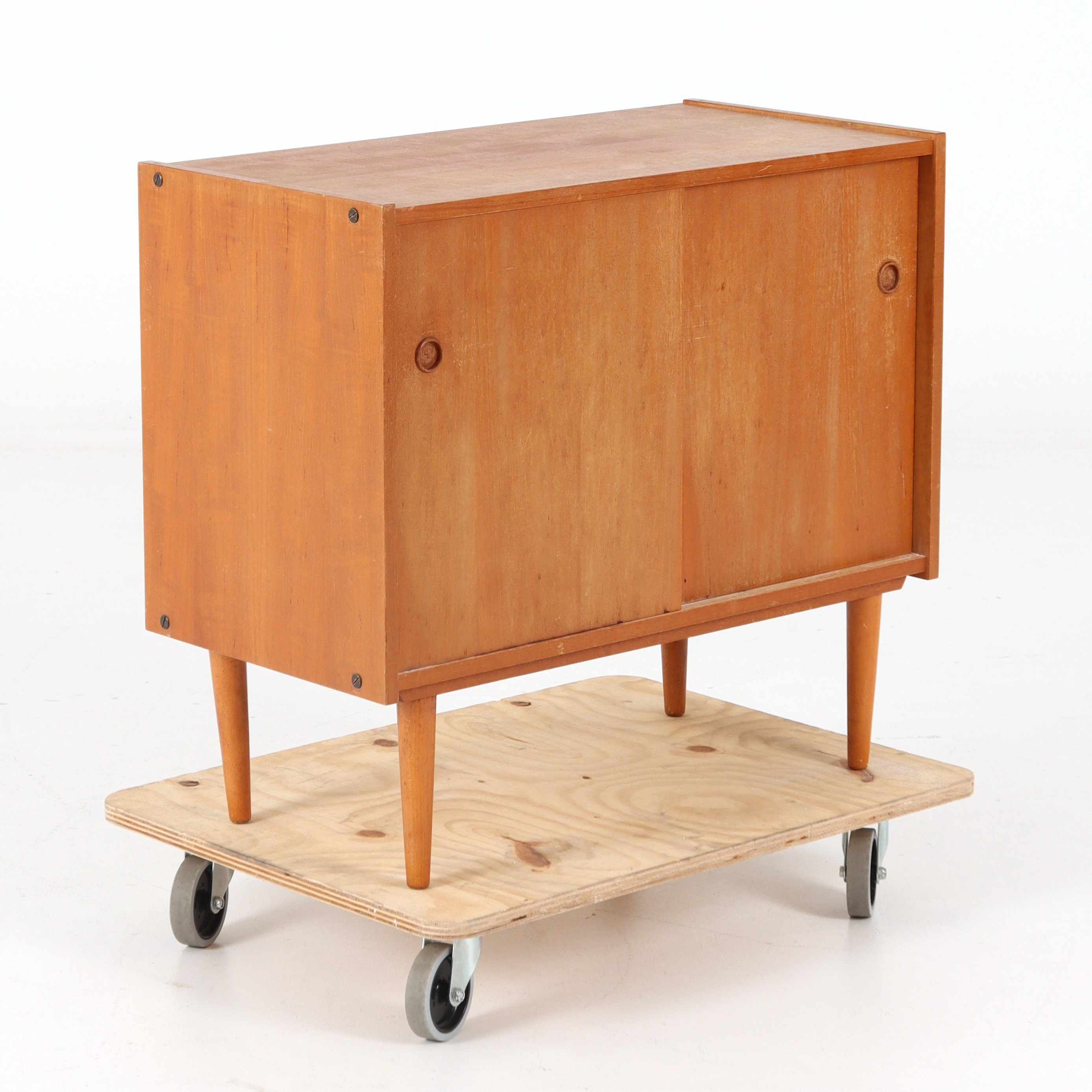 UNDERSKÅP, till bokhylla, teak, 1950/60-tal.