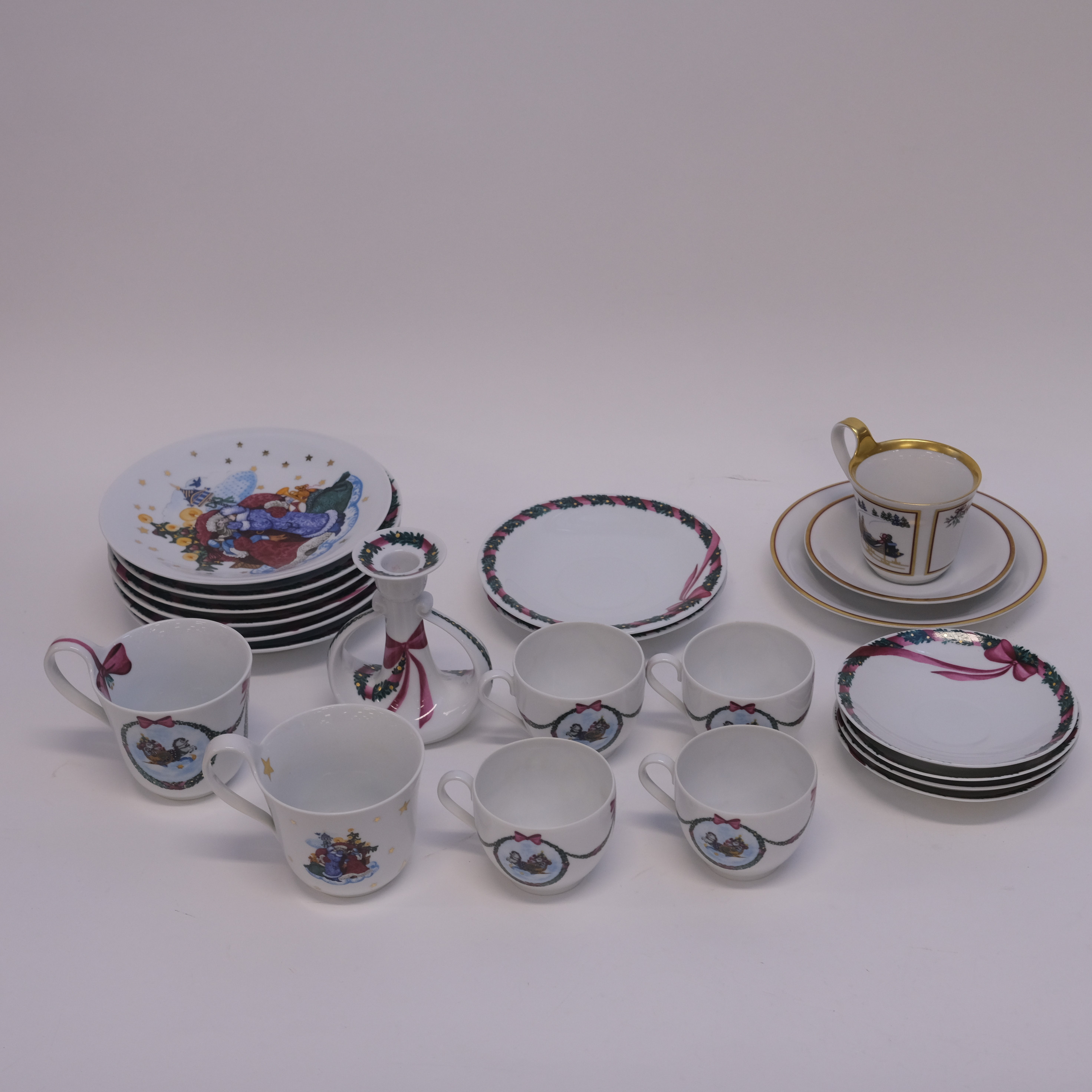 DELAR JULPORSLIN, ROYAL COPENHAGEN OCH BING & GRÖNDAHL, 22 DELAR.